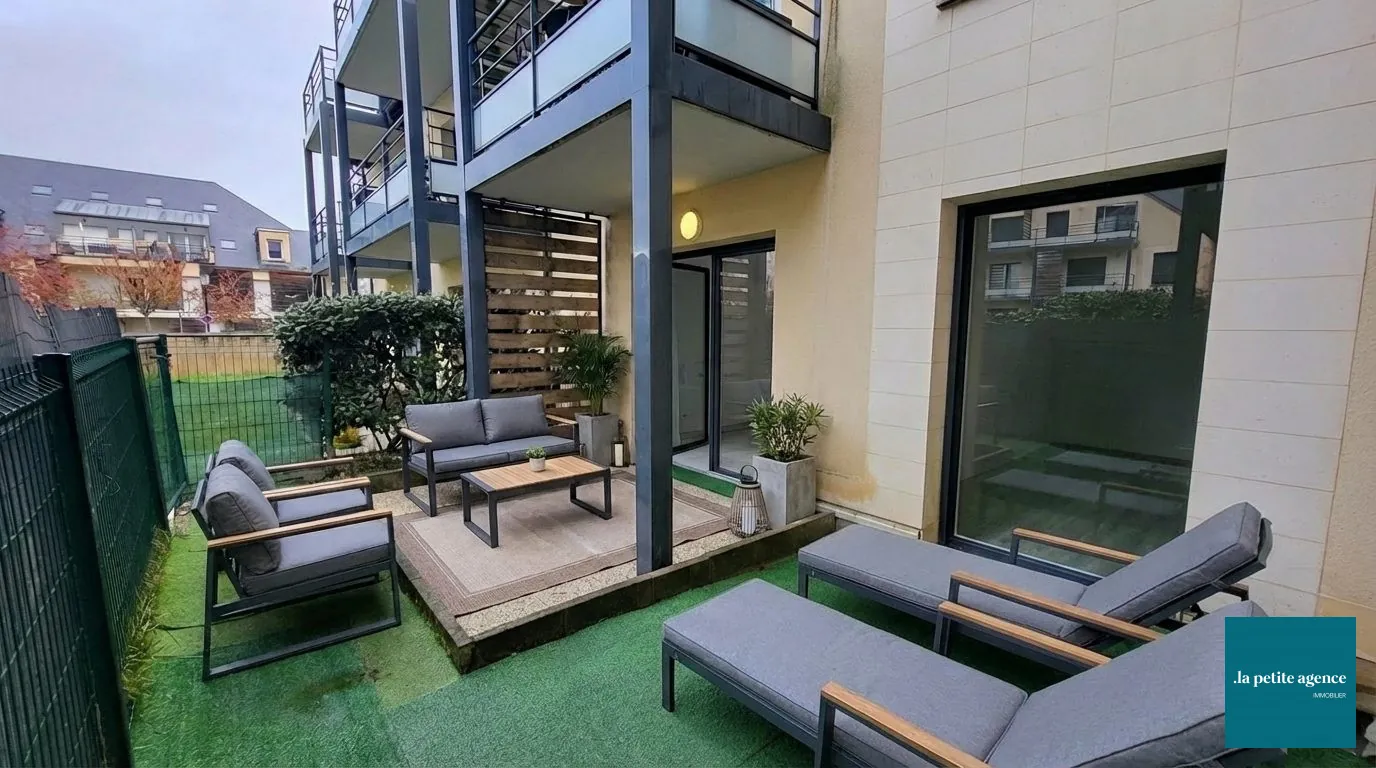 Appartement T2 lumineux de 43 m² avec terrasse à Honfleur, proche commodités