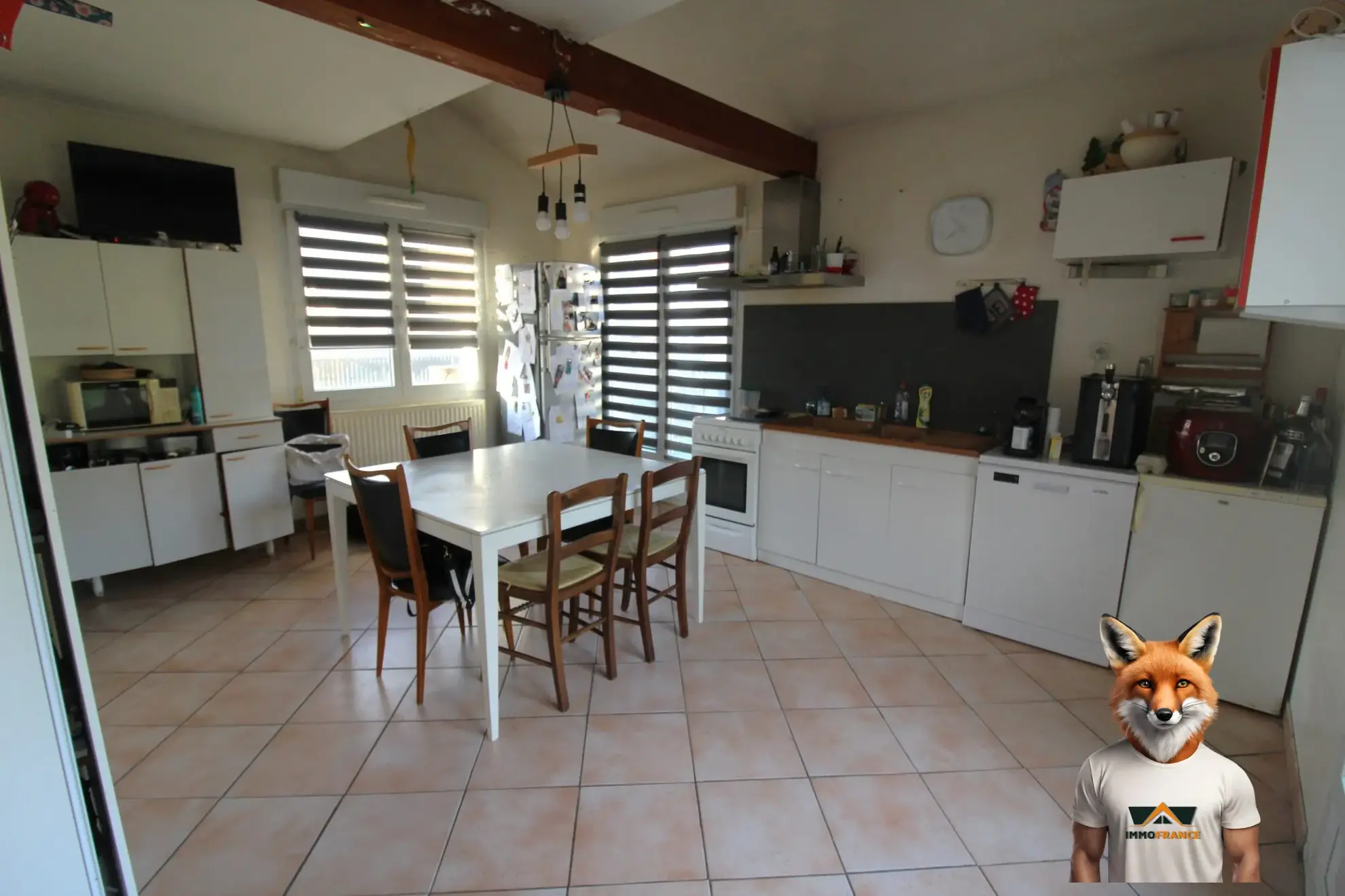Maison mitoyenne à vendre à Beaucourt, 79 m², 3 chambres, terrain clos 