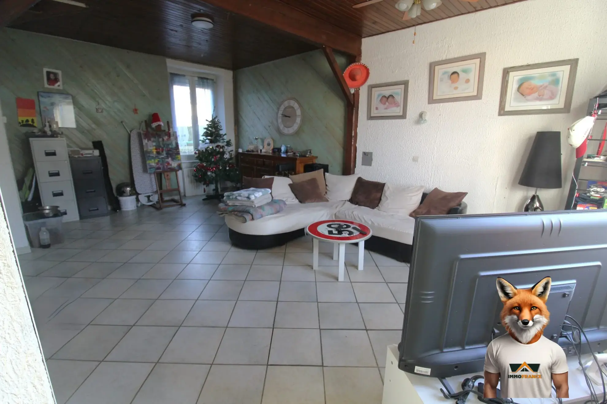 Maison mitoyenne à vendre à Beaucourt, 79 m², 3 chambres, terrain clos 