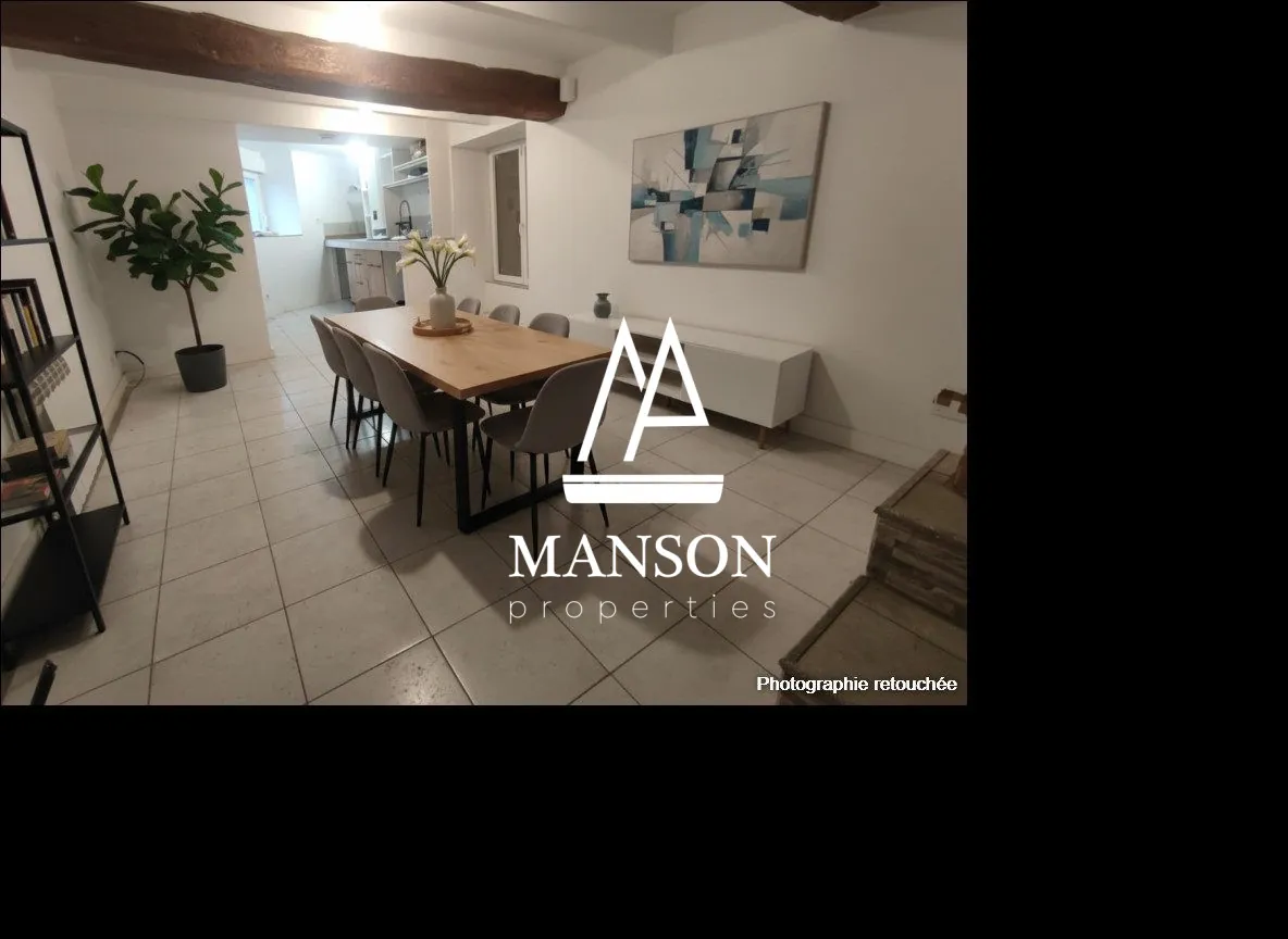 Maison atypique rénovée avec terrasse proche de la mer à Plérin 