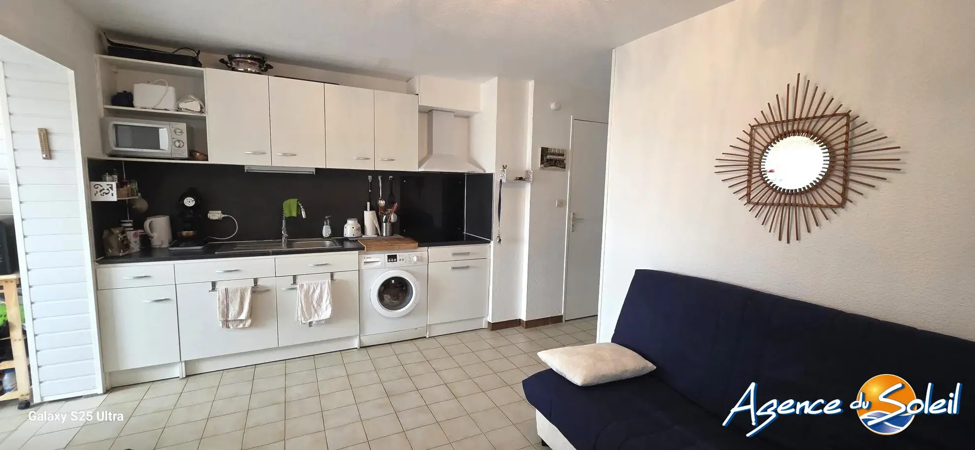 Appartement T2 avec terrasse et vue mer à Saint-Pierre-la-Mer 