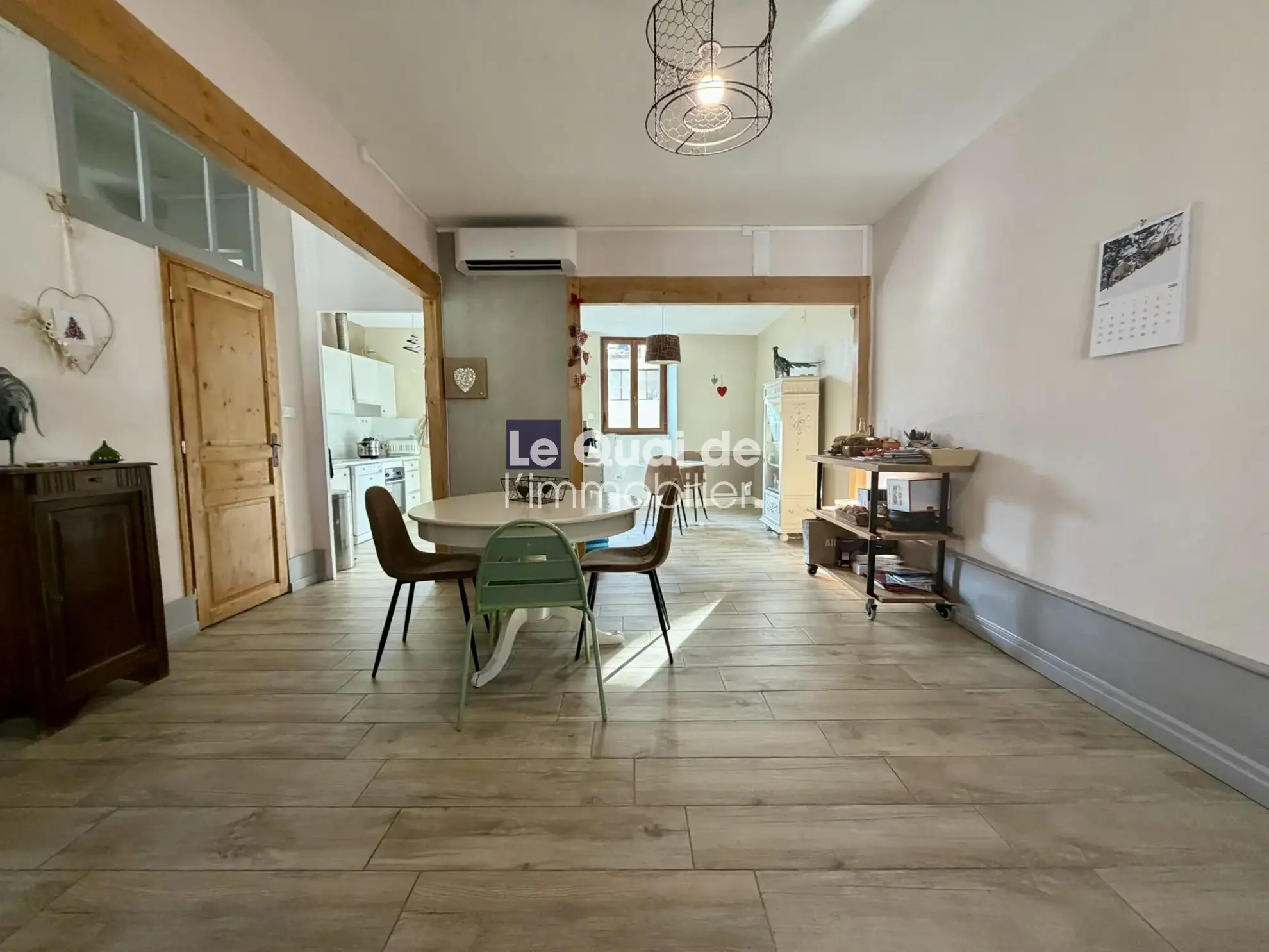 Duplex T4 avec jardin privatif au centre de Yenne - 75 m² rénovable