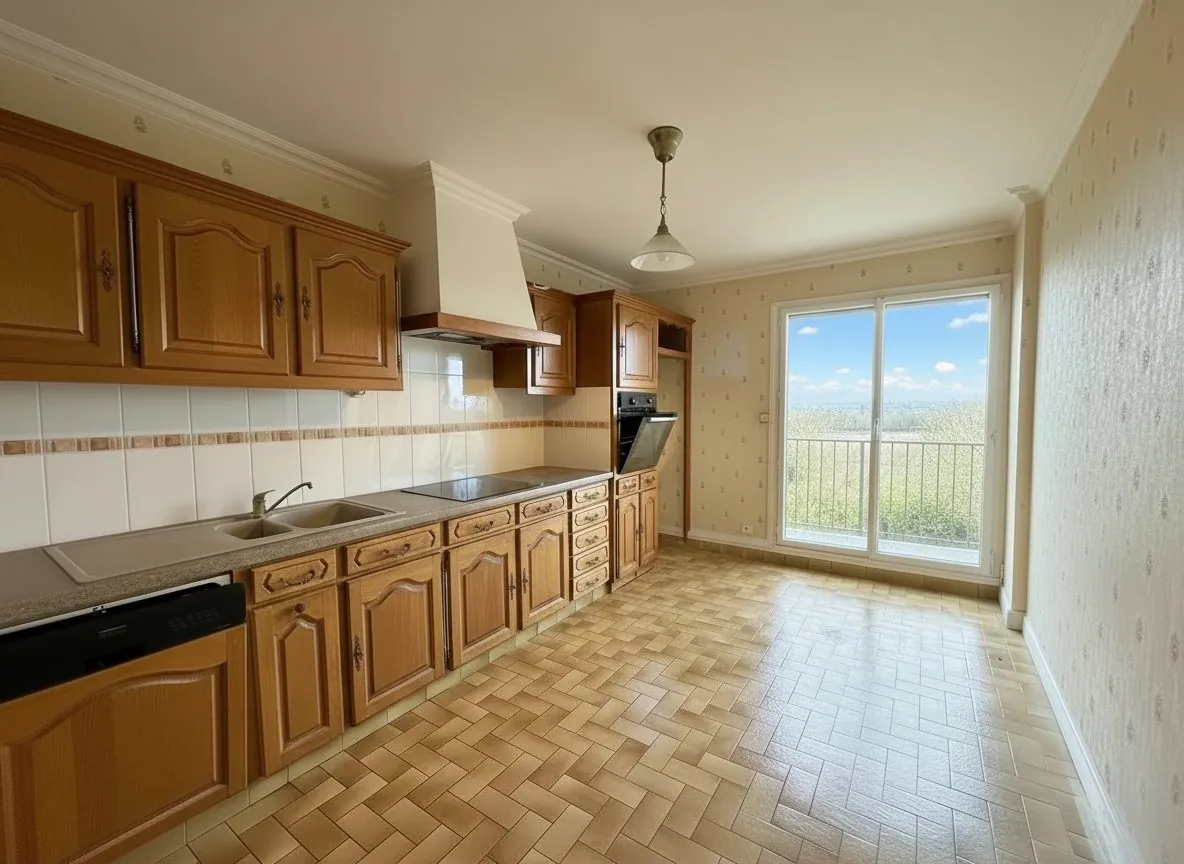 Appartement T4 de 87 m² à La Chaussée-Saint-Victor avec balcon, cave et parking