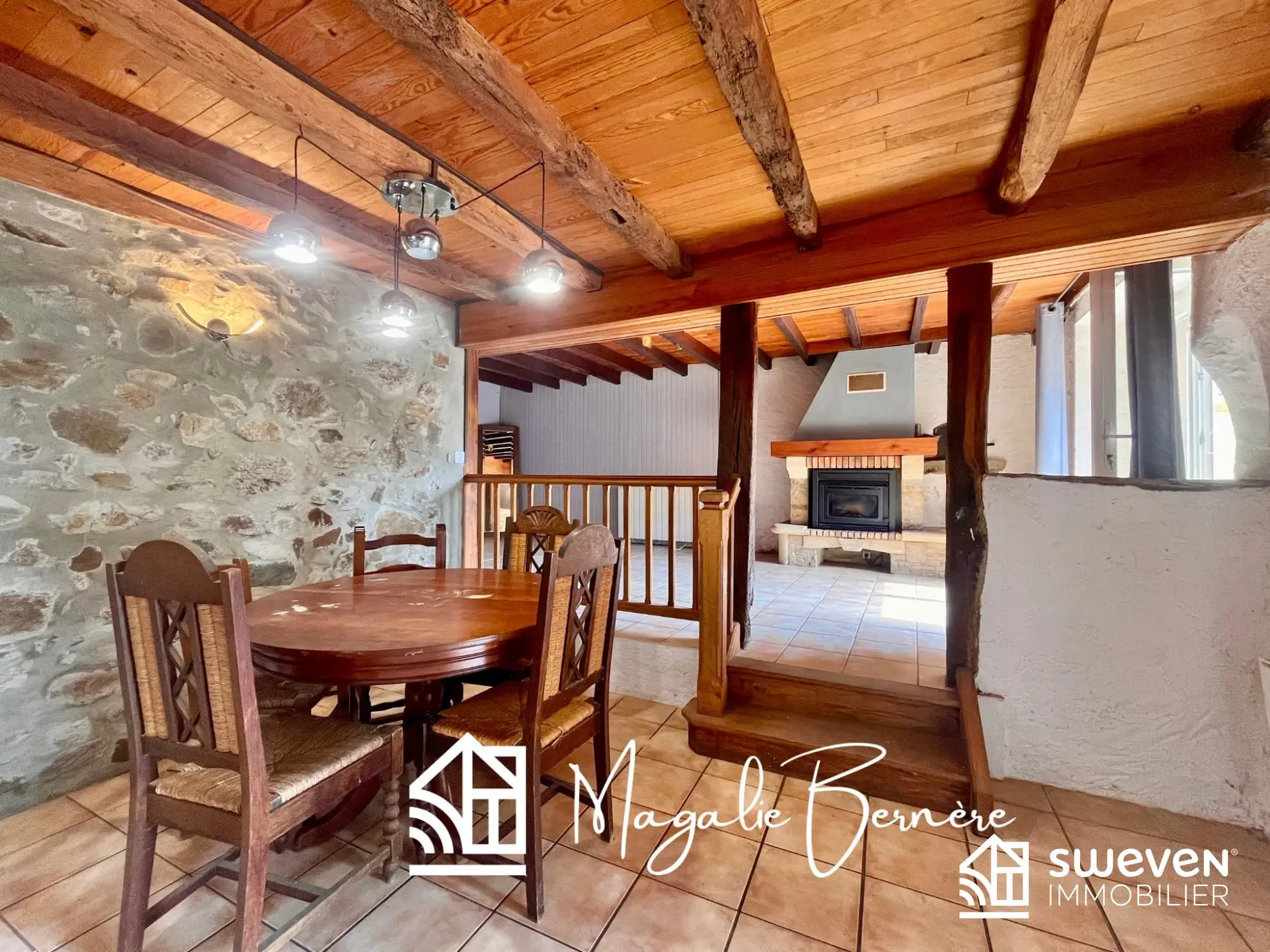 Maison à vendre avec dépendance et vue sur les Pyrénées à Camarade