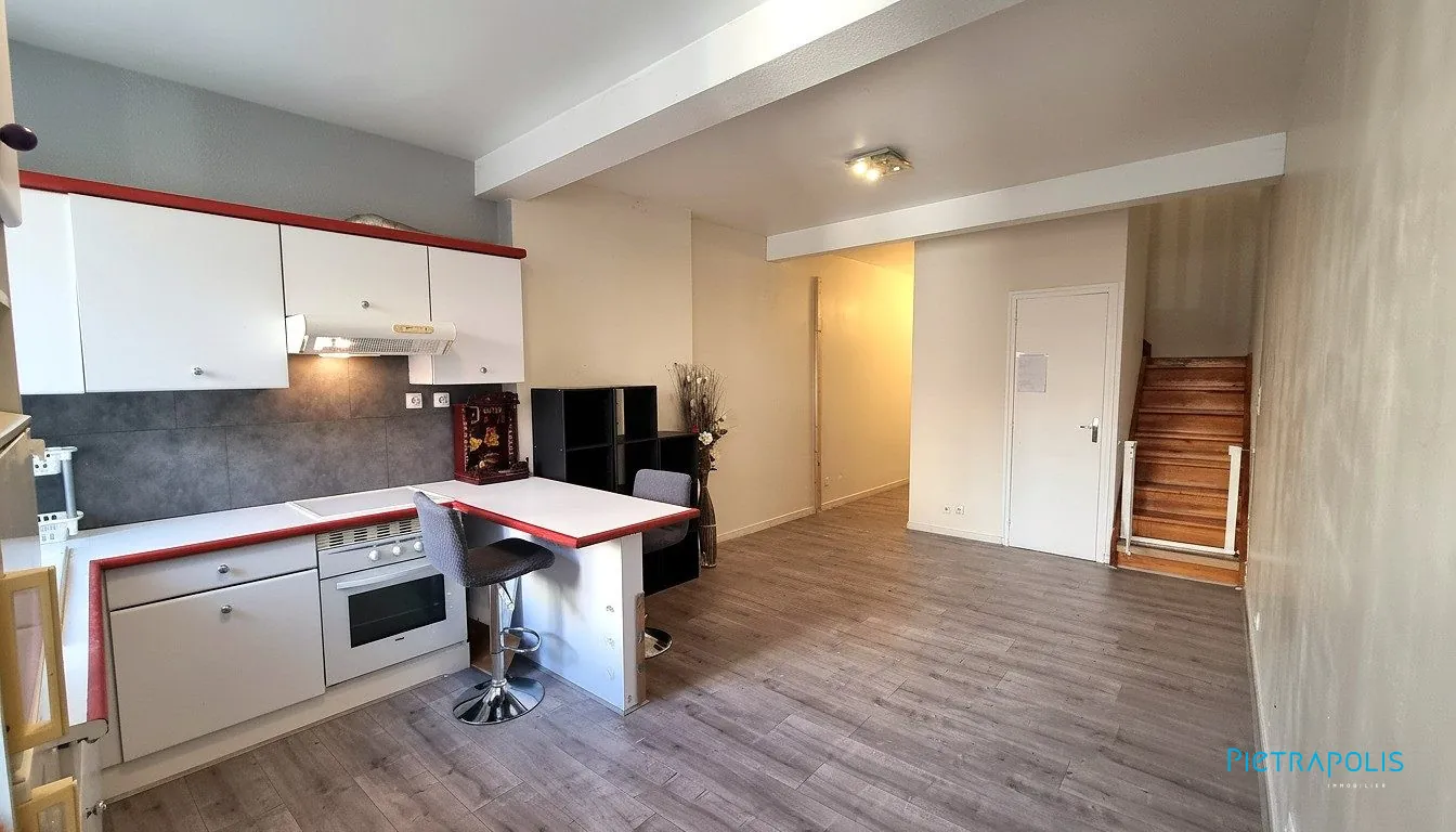 Appartement duplex Type 3 à Rive-de-Gier avec faible charges et forte rentabilité