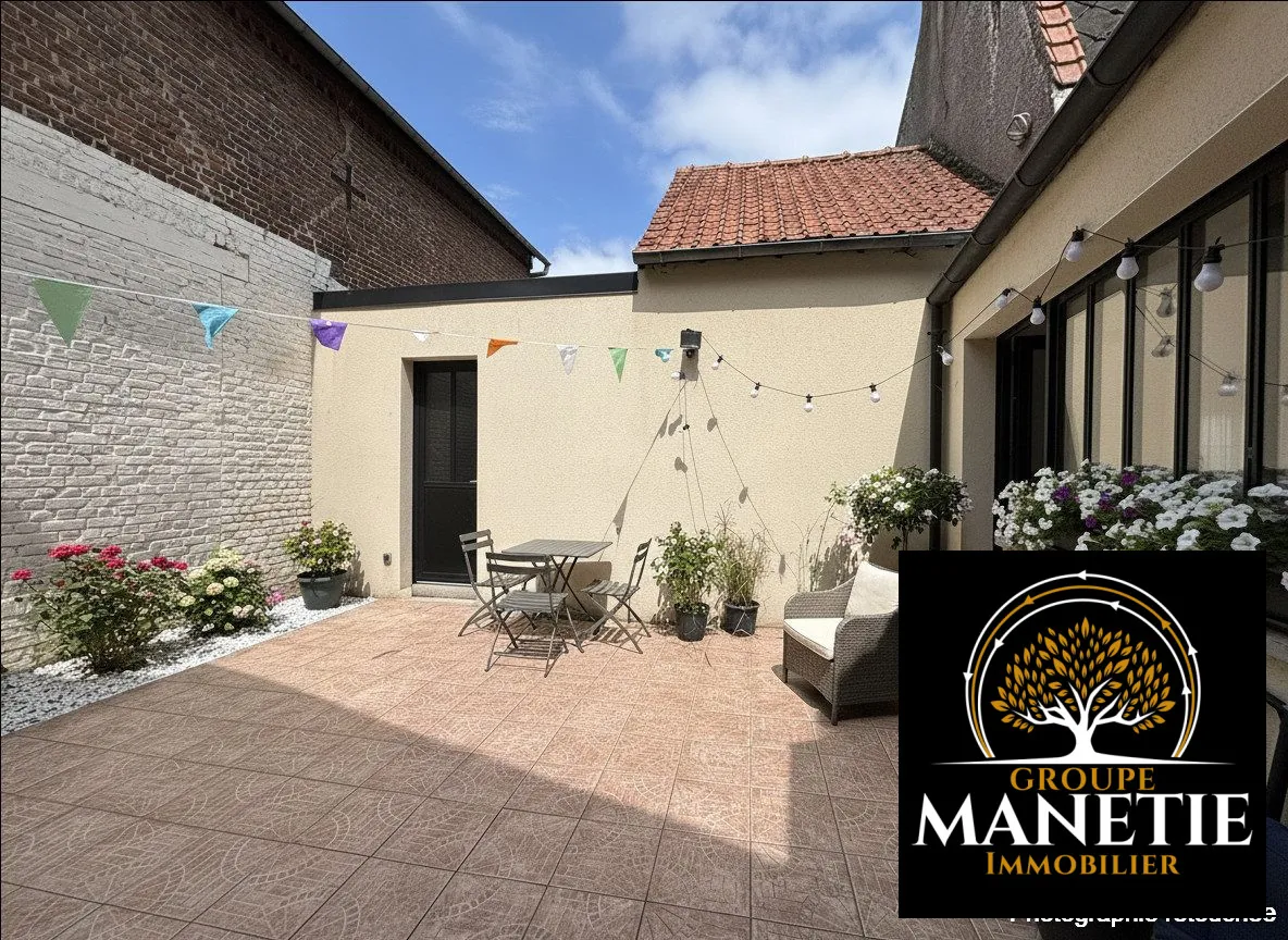 Maison atypique avec jardin et terrasse à Achicourt – Belle opportunité 