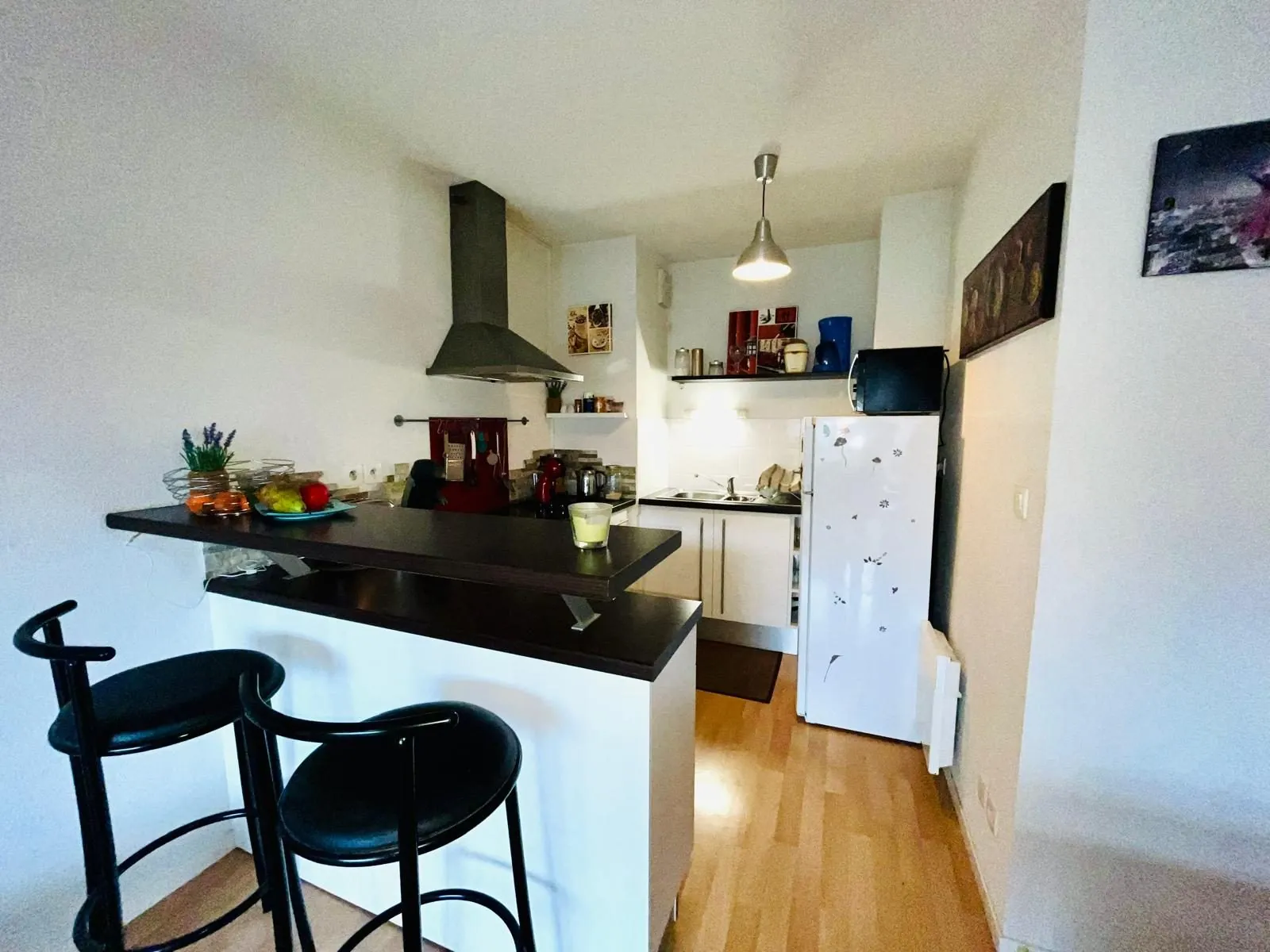 Appartement T2 à vendre à Orgerès avec garage et stationnement 
