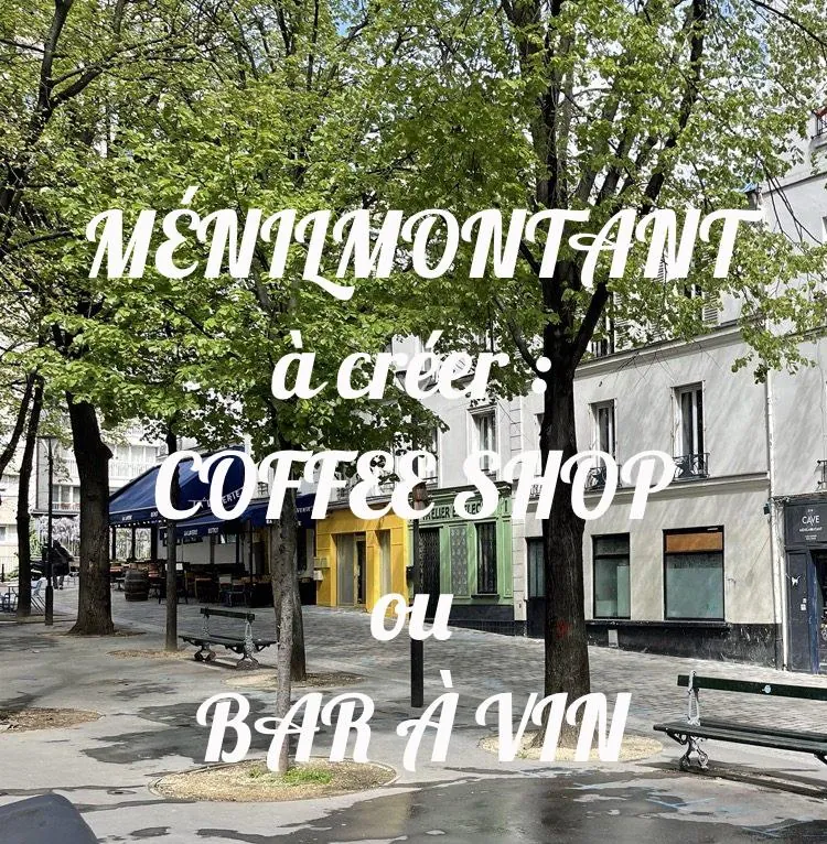 Local commercial à céder à Ménilmontant – 27 m² idéal pour commerce ou bureaux à Paris 20ème