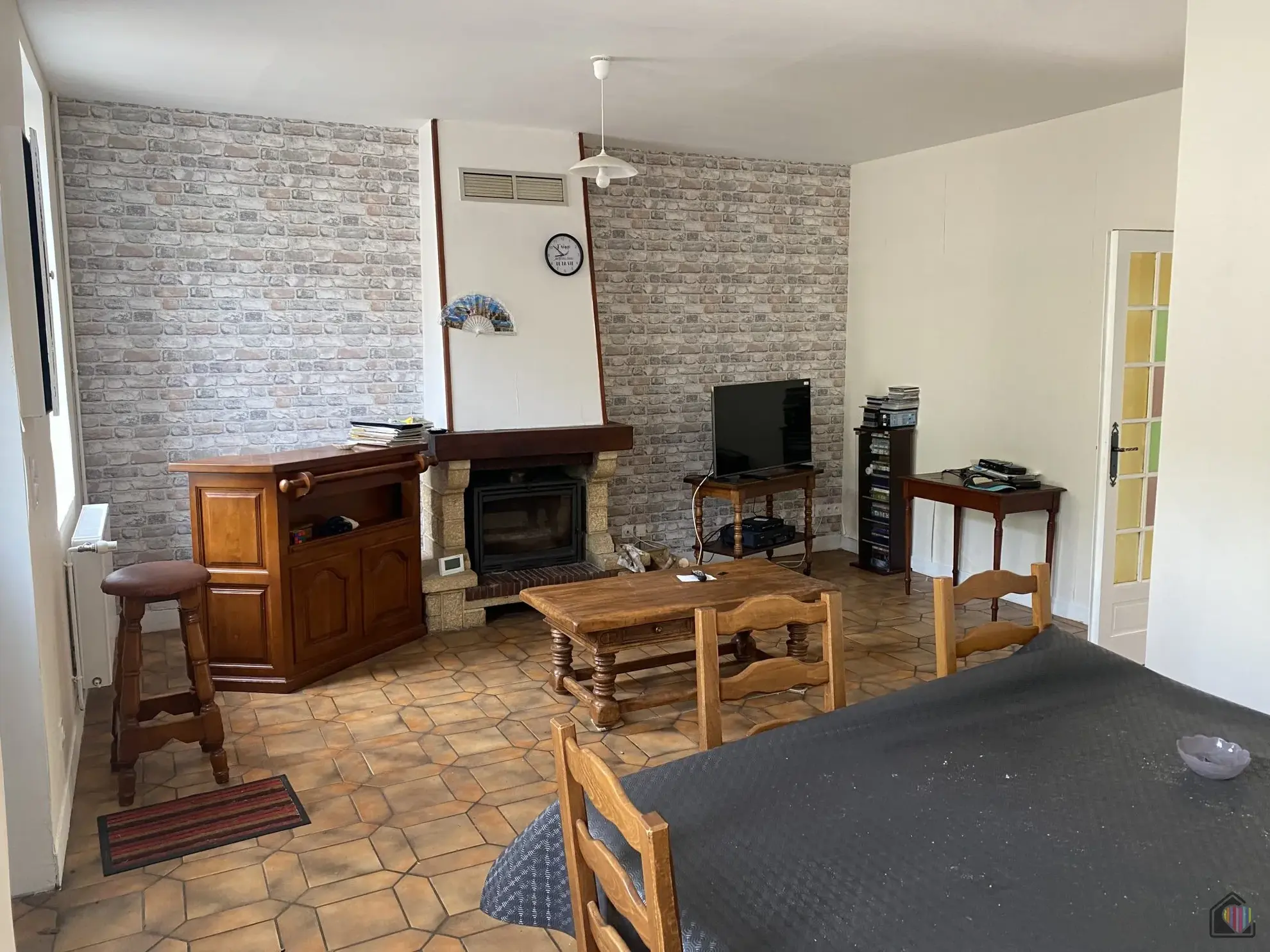 Maison en briques et silex avec jardin à Yport, proximité mer 