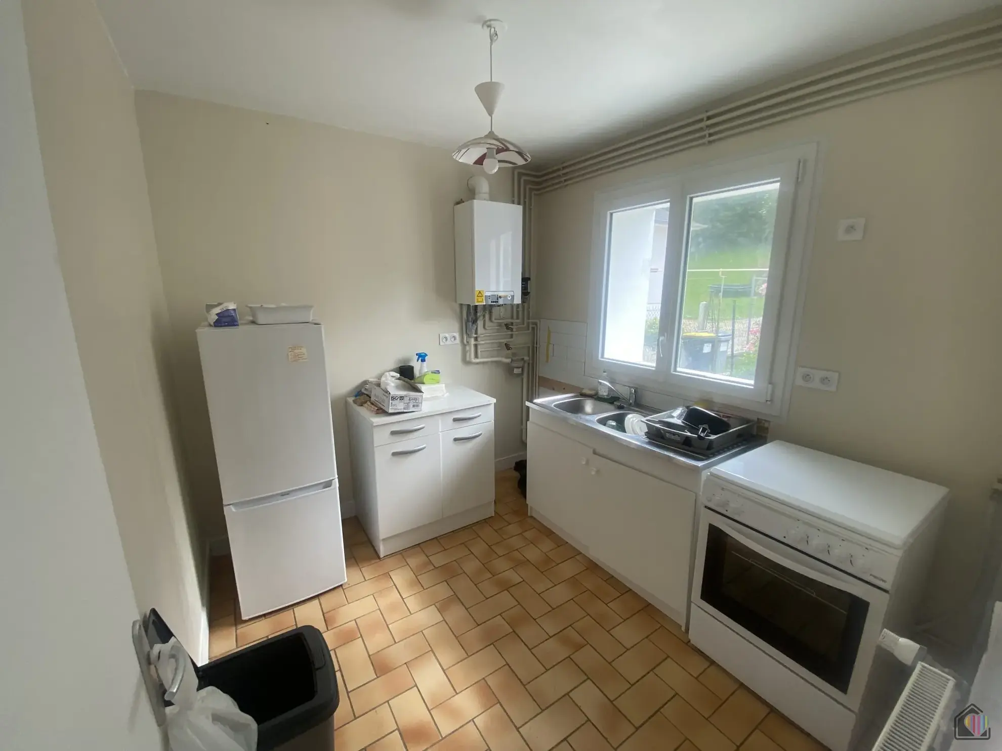 Maison en briques et silex avec jardin à Yport, proximité mer 