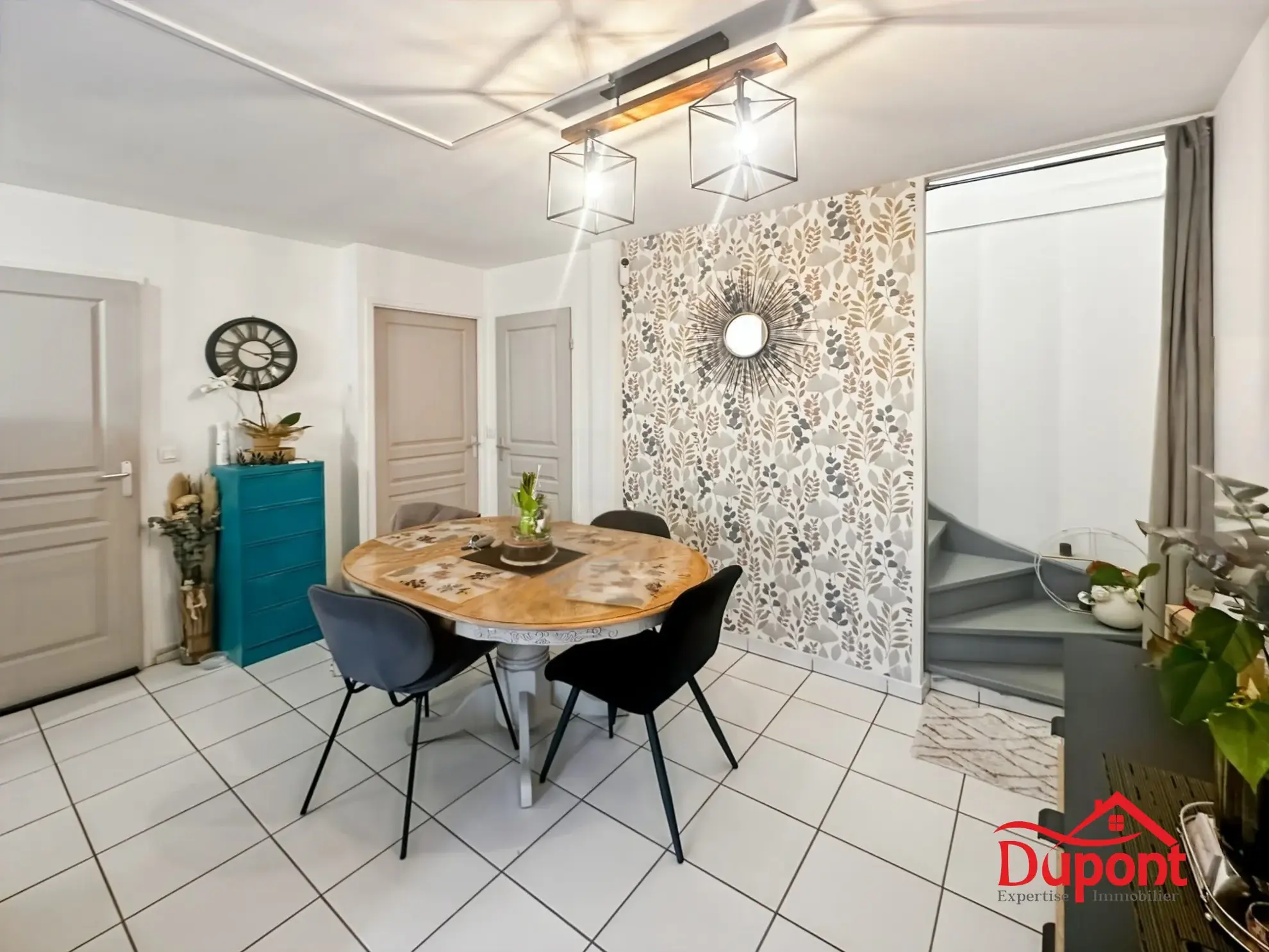 Maison mitoyenne avec jardin à vendre à Anzin, 2 chambres, idéal famille 