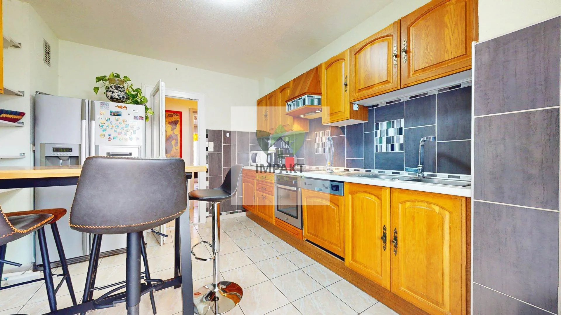 Appartement traversant spacieux avec balcon et loggia à Belfort 