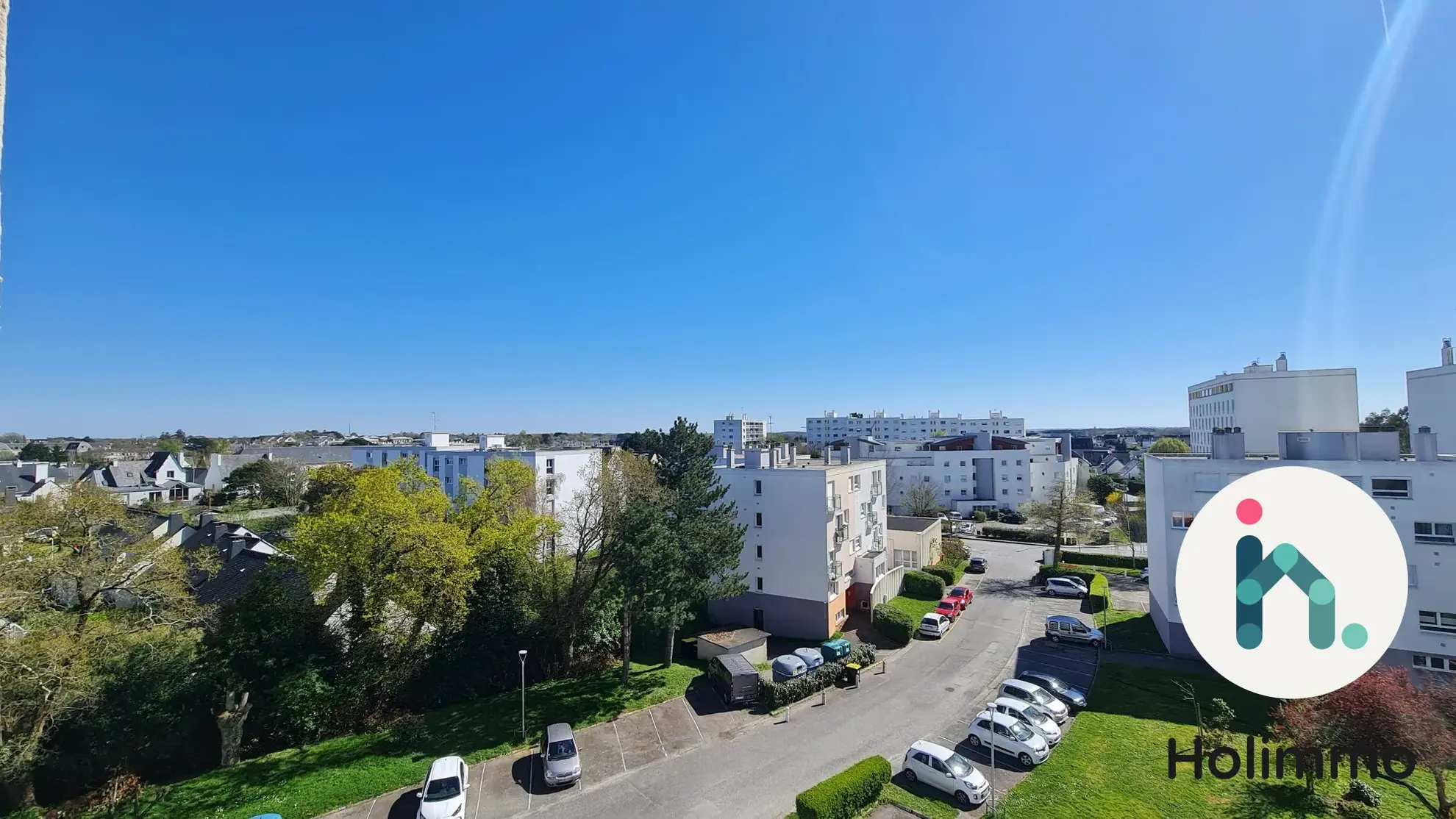 Appartement T3bis lumineux à Vannes avec ascenseur et parking 