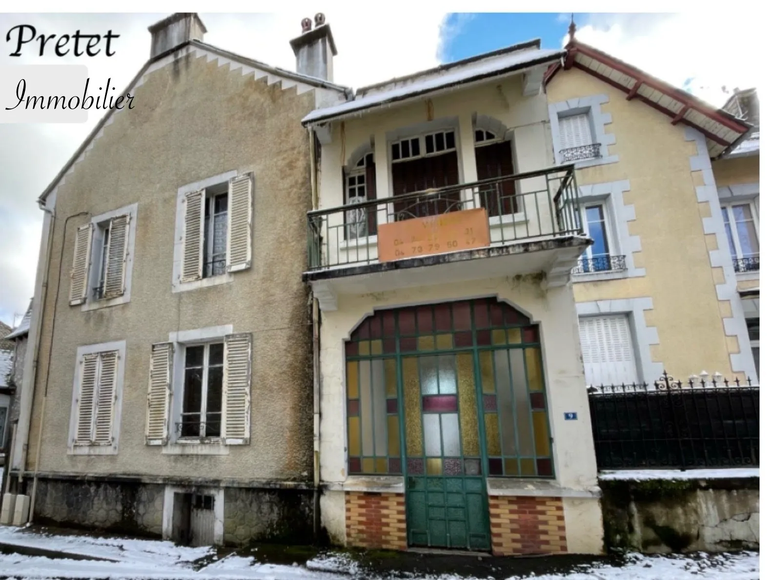 Maison à vendre à Condat - 200 m², faible classe énergétique, prix attractif