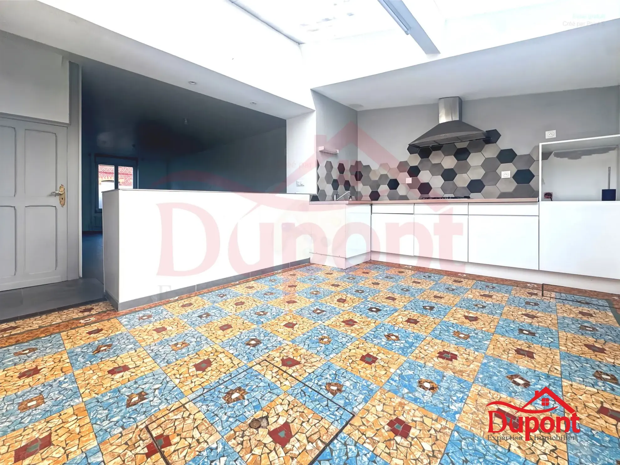 Maison mitoyenne de 89 m² à Caudry, jardin, proche commodités