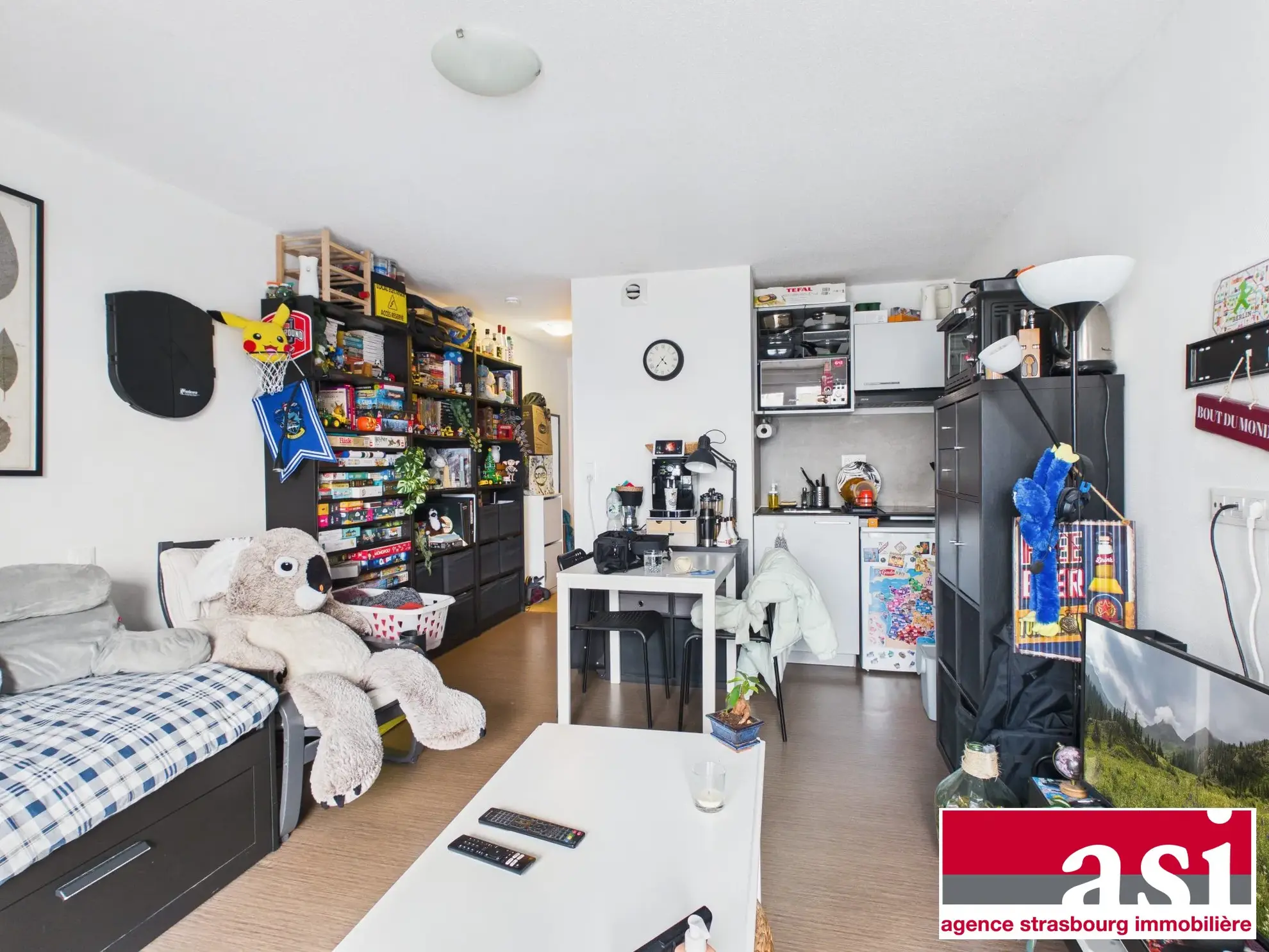 Studio à vendre à Strasbourg – 24,40 m² avec balcon, résidence récente