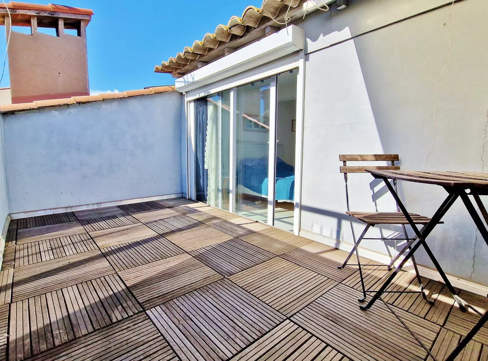 Appartement duplex T3 avec terrasse à Agde au cœur du centre-ville