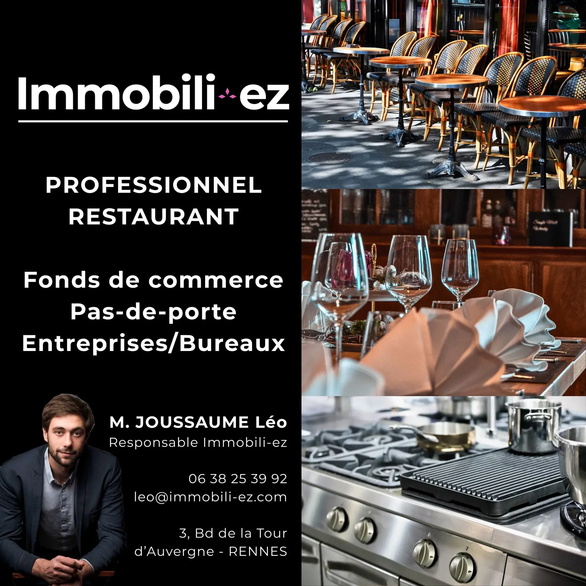 Fonds de Commerce Restaurant avec Logement à Dinan - Opportunité à Saisir