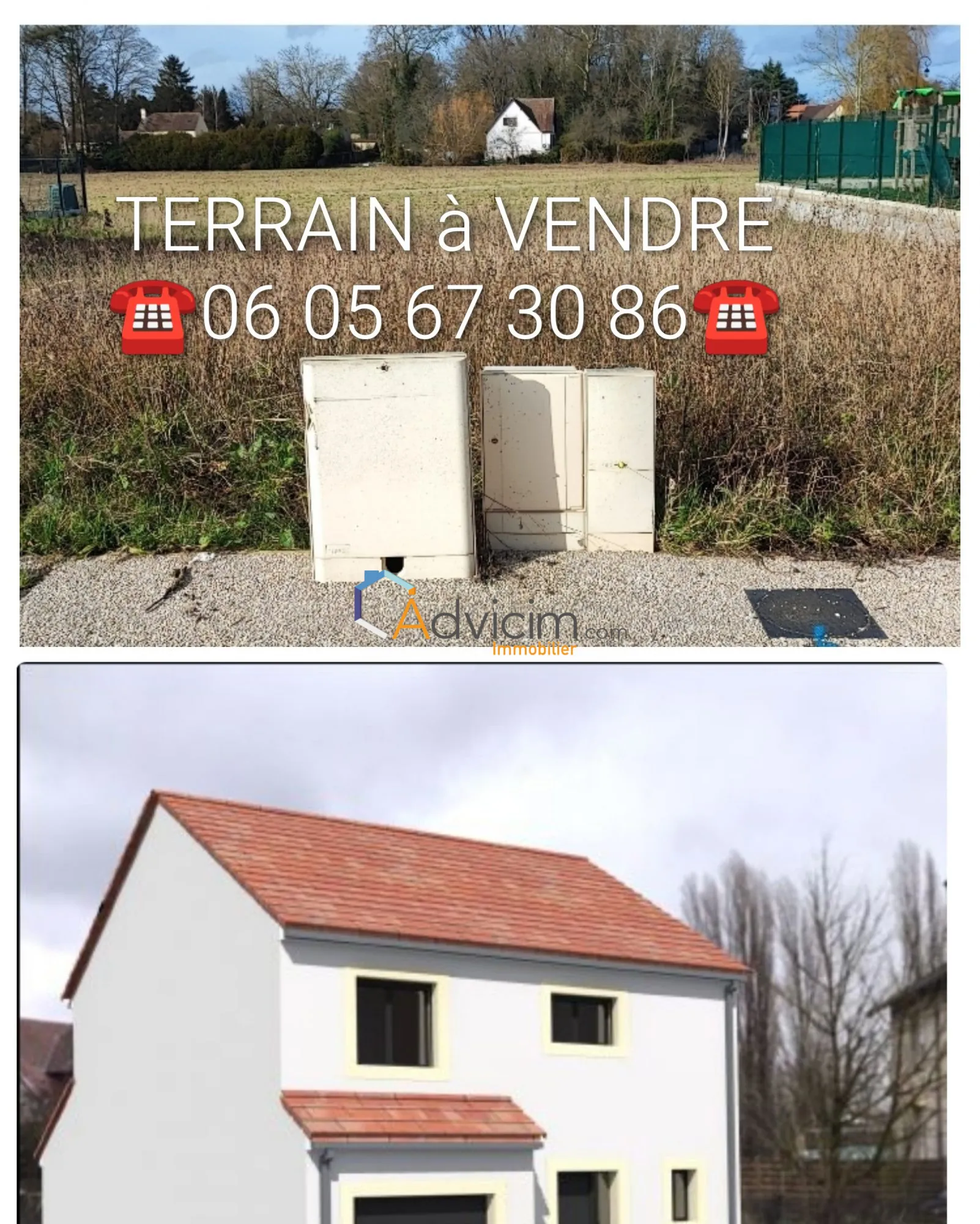Terrain à bâtir  Terrain constructible à vendre à Chaumont-en-Vexin, 526 m², proximité commodités