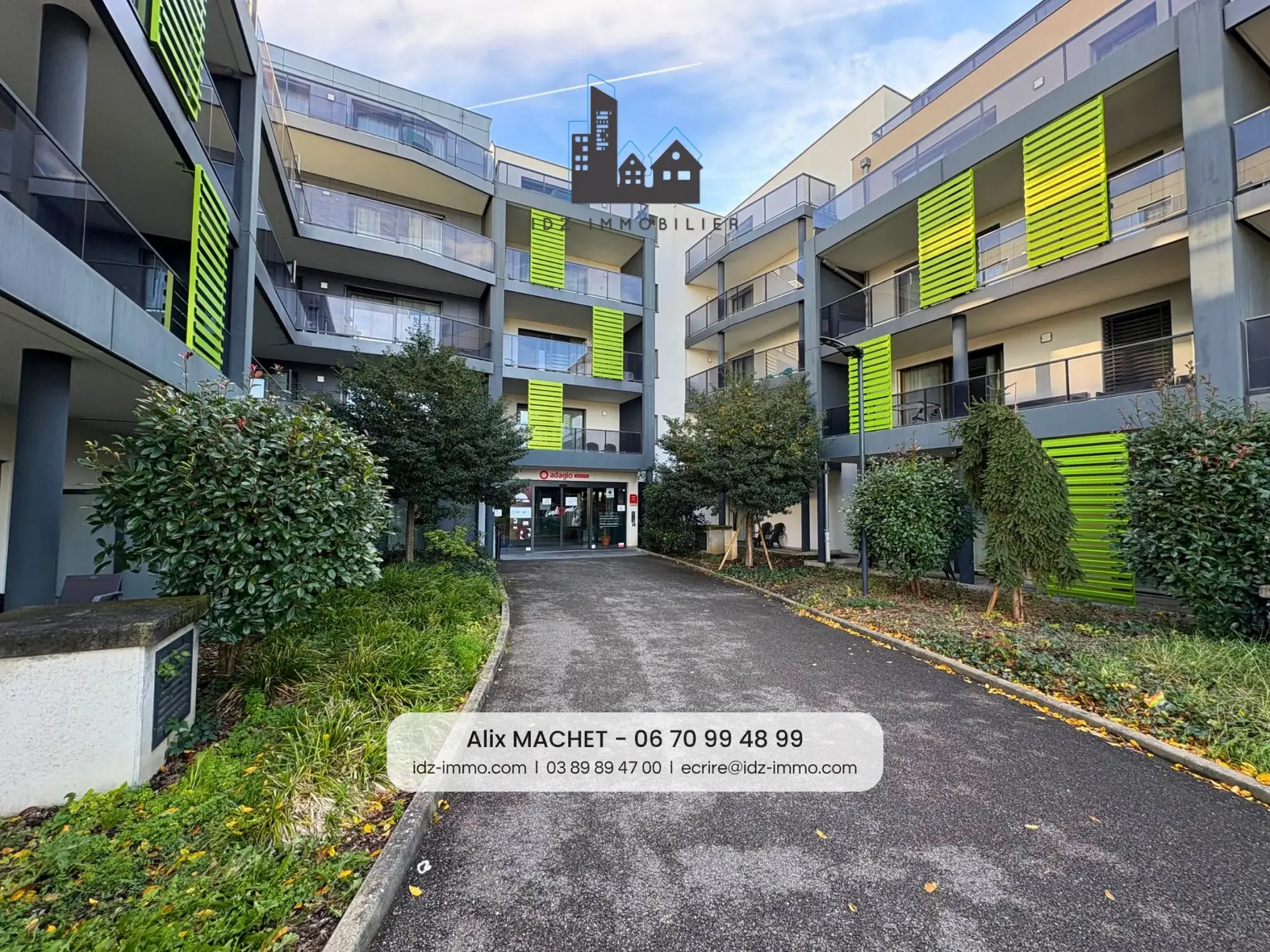 Investissement sécurisé : T2 de 44 m² en résidence de tourisme à Blotzheim