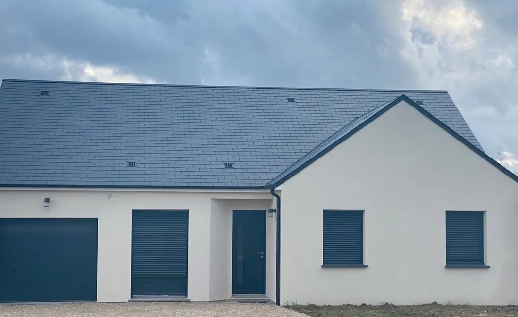 Maison de plain-pied neuve de 90 m² à Menestrau en Villette avec terrain viabilisé