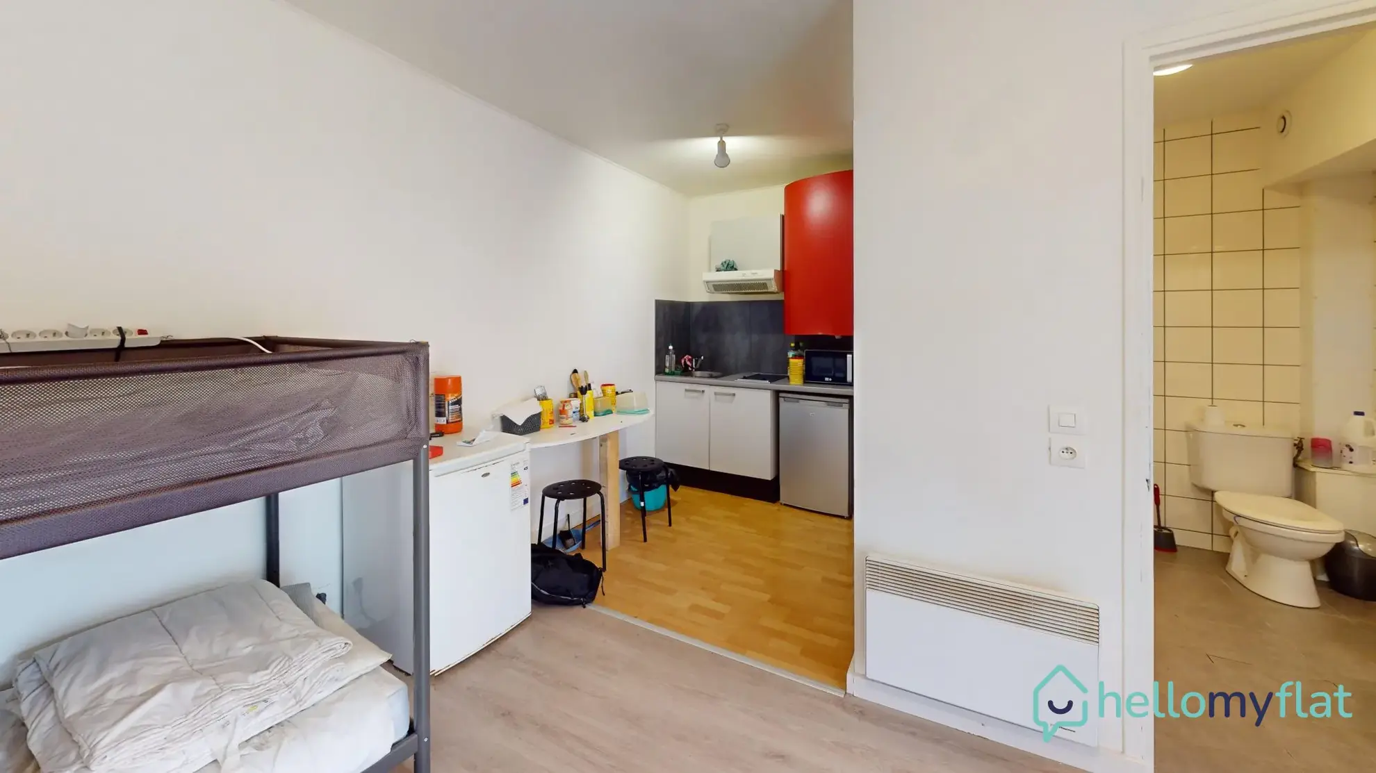 Studio à Reims proche de NEOMA - Investissement locatif sécurisé 