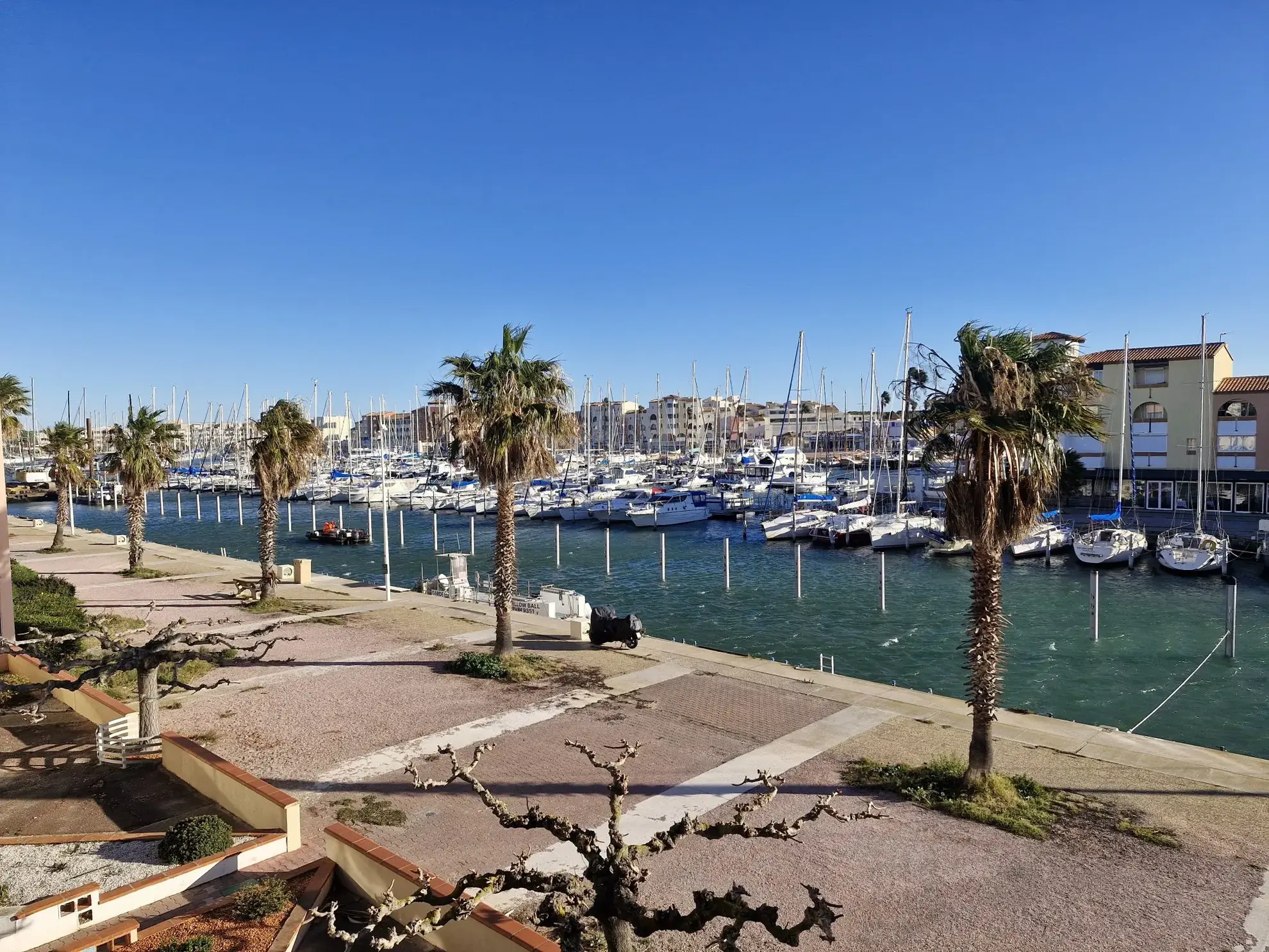 Appartement T2 à vendre à Port-Leucate avec vue sur le port