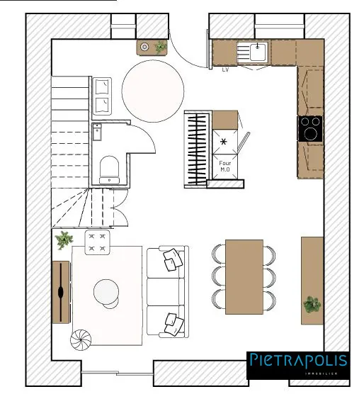 Duplex à rénover à Saint Lager-Cercie – Opportunité d'aménagement et de personnalisation