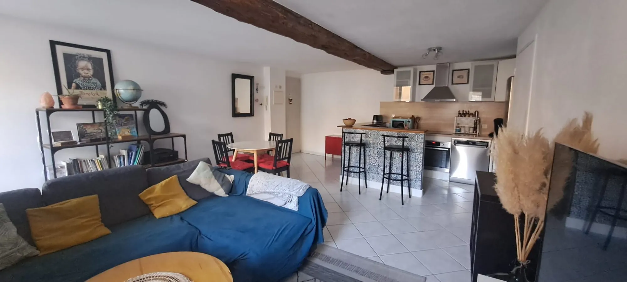 A vendre appartement de 50m² à Louvres, proche commerce et aéroport, sans travaux