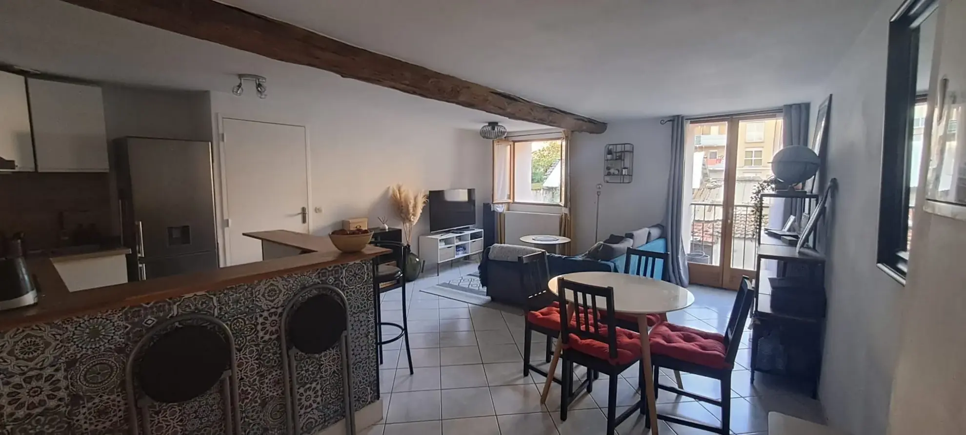 A vendre appartement de 50m² à Louvres, proche commerce et aéroport, sans travaux 