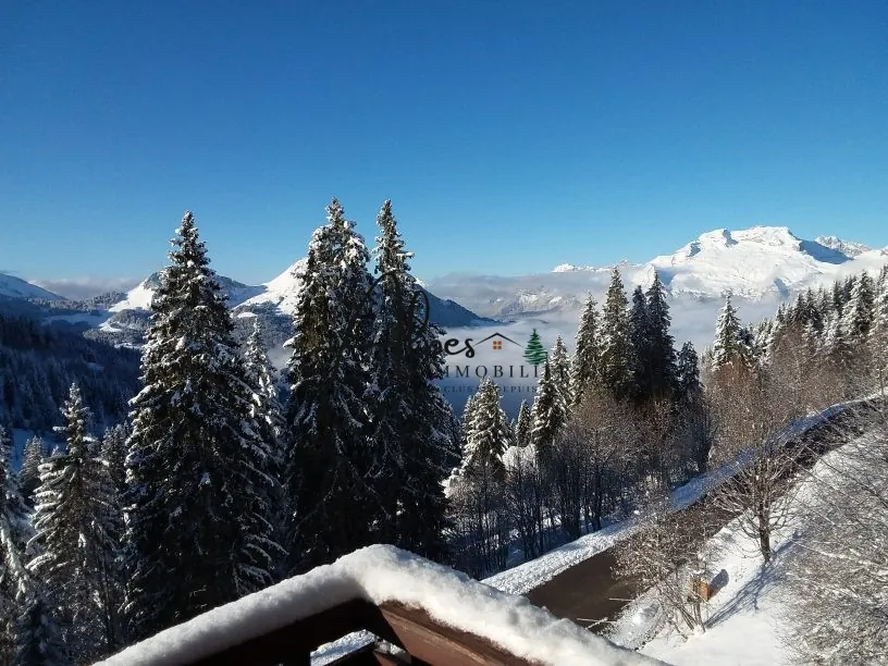 Studio rénové à Manigod face aux pistes – Investissement ou pied-à-terre à la montagne 