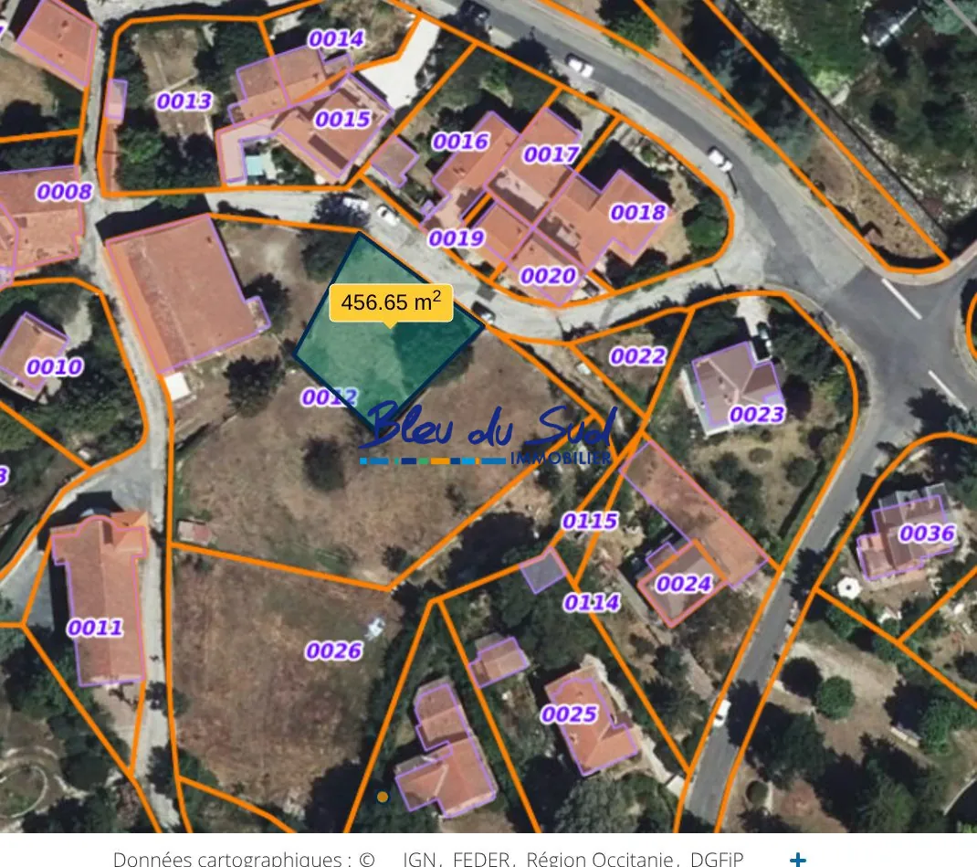 Terrain à vendre à Vernet-les-Bains près des thermes, sans viabilisation