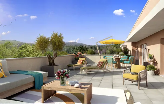 Appartement T2 neuf à Fréjus (83600) avec parking, livraison 2026