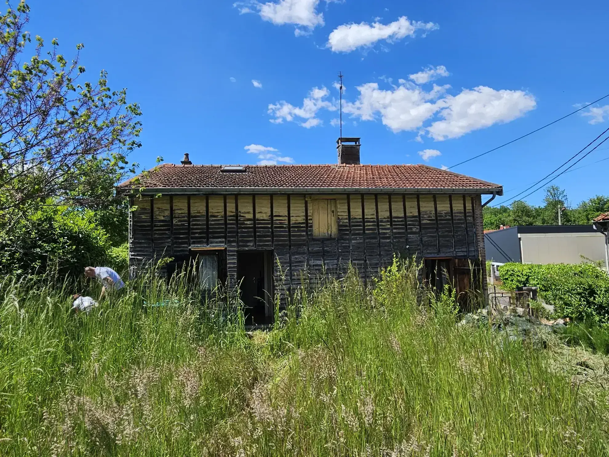 Maison ancienne à Louvemont de 60 m² sur terrain constructible à rénover 