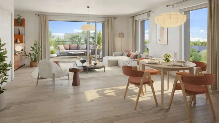 Appartement T3 neuf à Amberieu en Bugey avec parking et livraison en 2028 