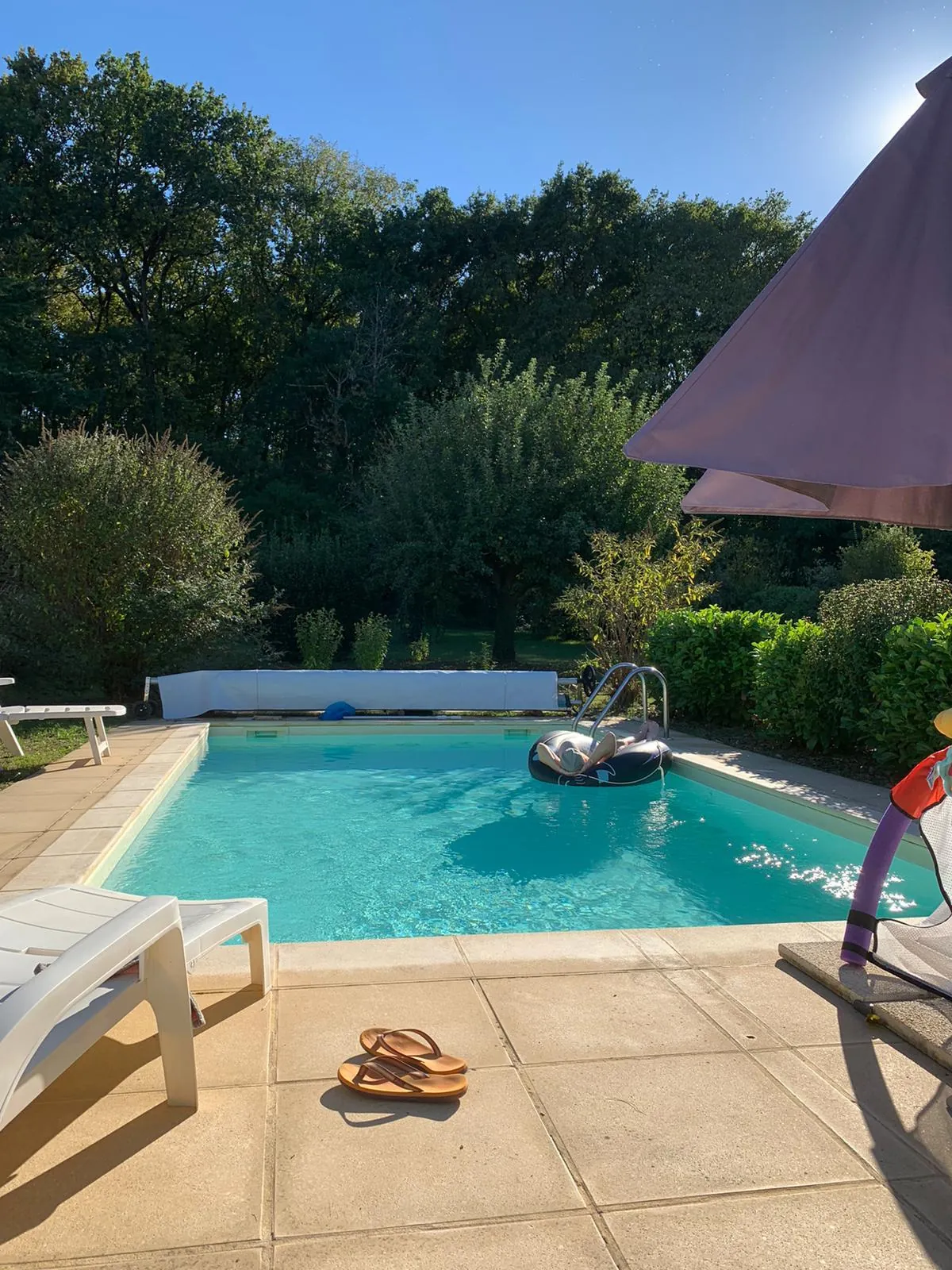 Maison traditionnelle à la campagne avec piscine à Montayral (47500) 