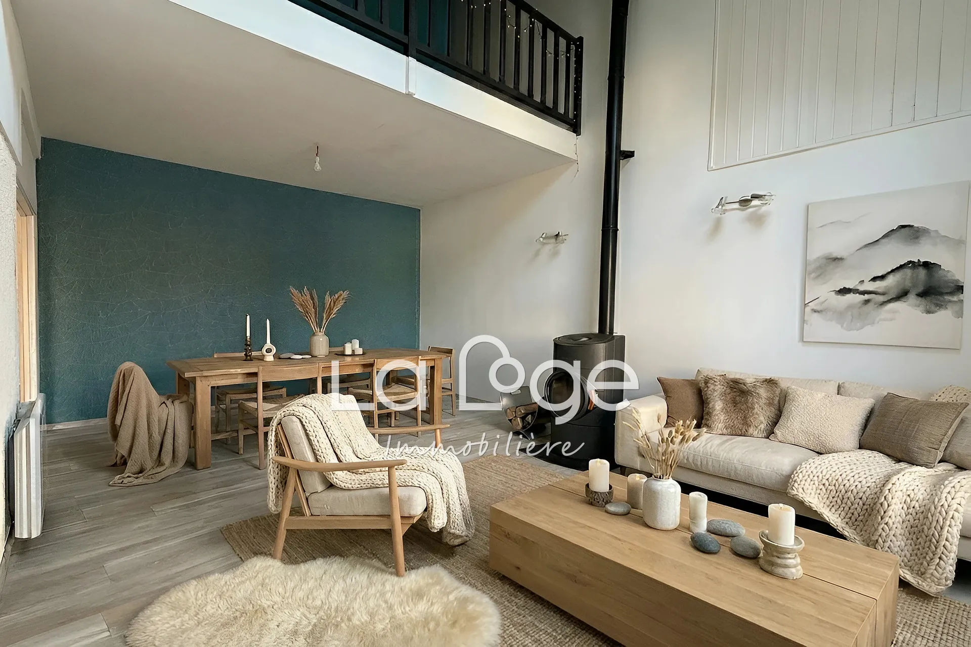 Vente d'un duplex 4 pièces à Gap en plein centre-ville avec balcon et garage 