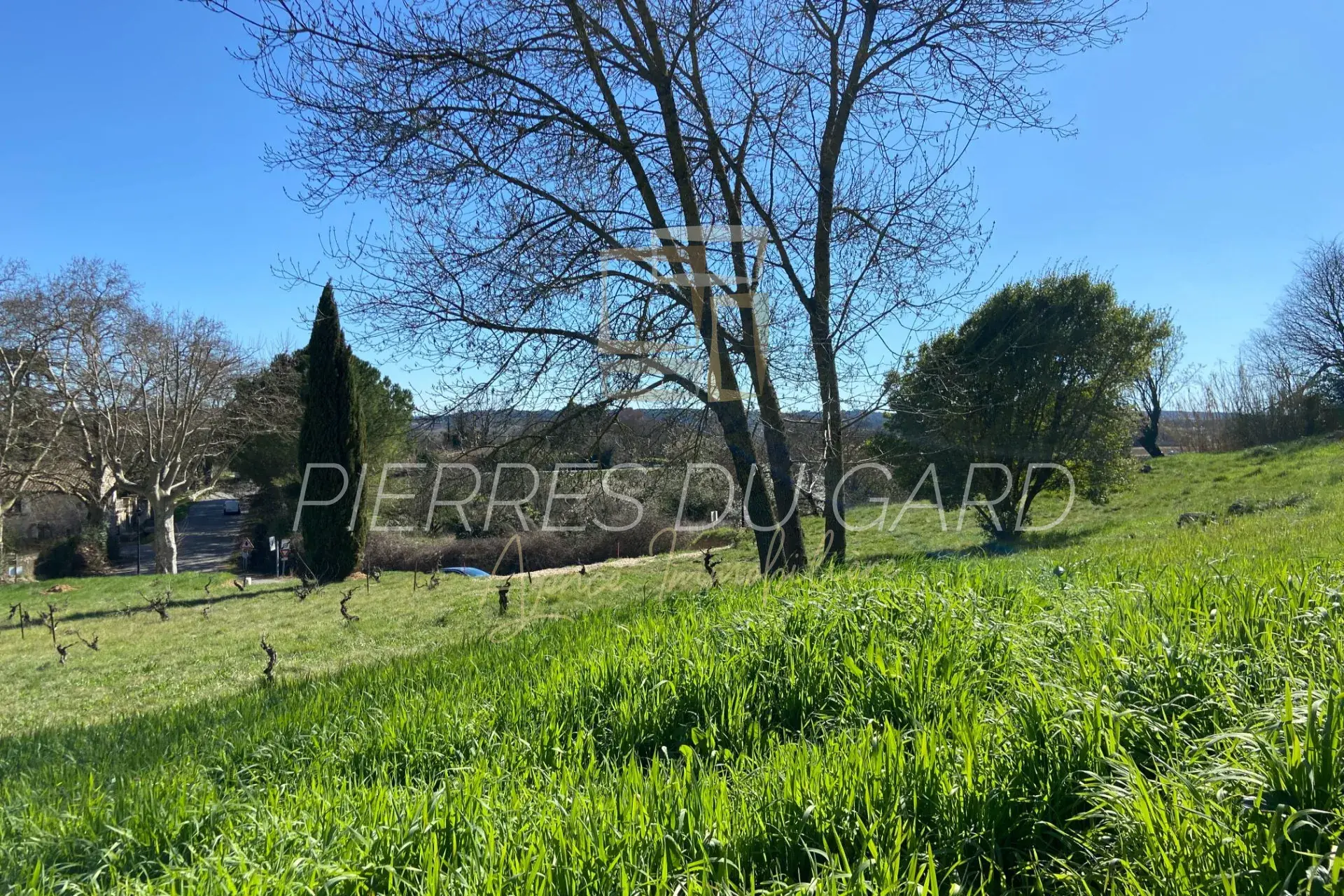 Terrain à bâtir avec vue exceptionnelle à La Rouvière