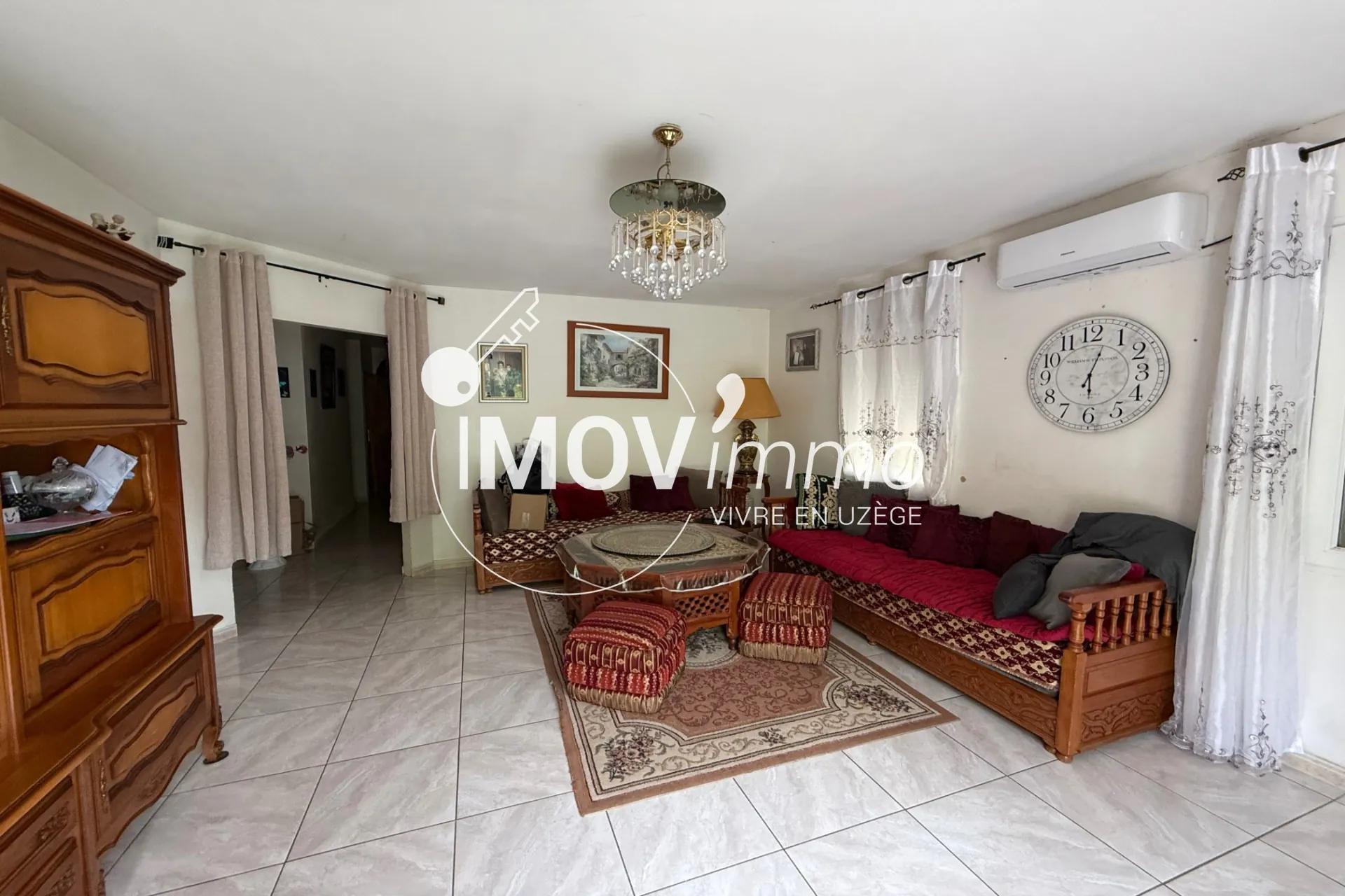 Maison de plain-pied à Uzès avec terrasse et 3 chambres 