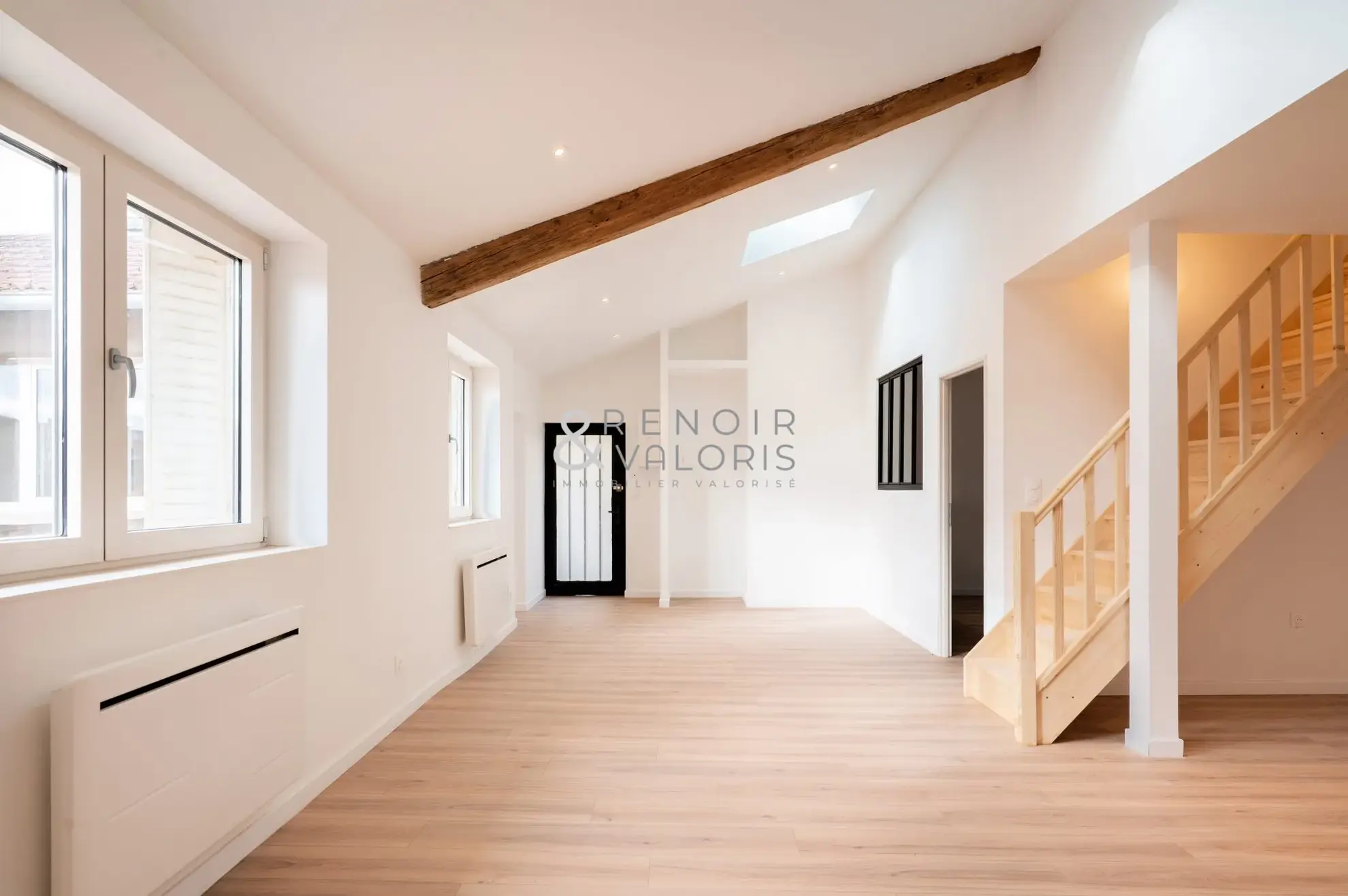Appartement rénové de 73 m² à Nancy en dernier étage au centre-ville 