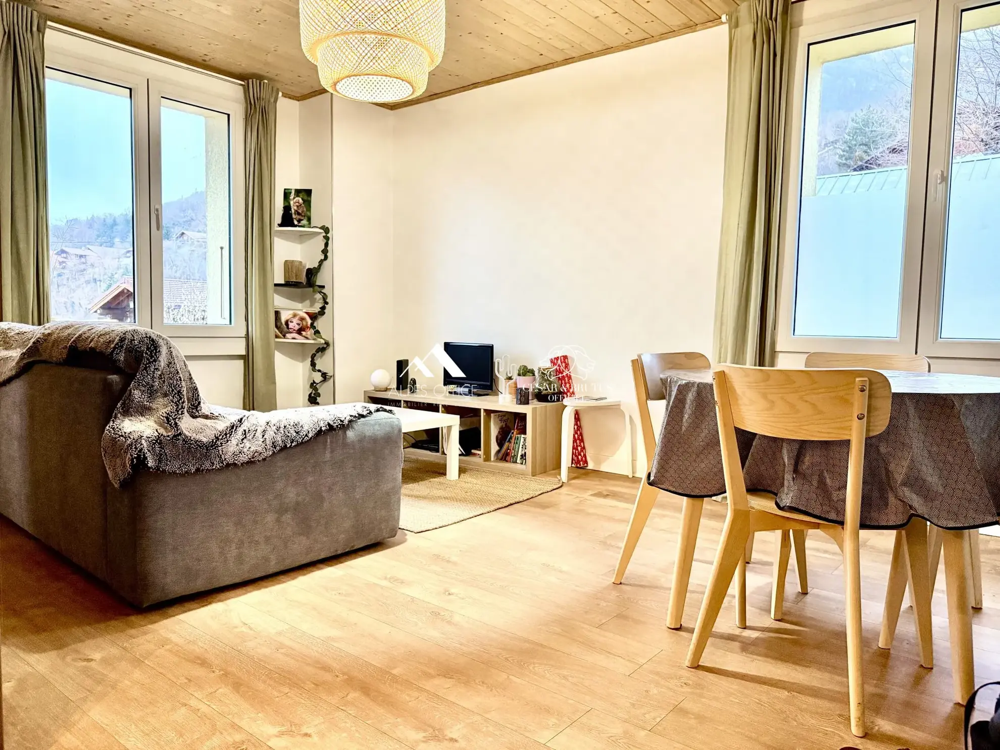 Appartement 2 pièces en vente à Passy, 33 m², lumineux et calme