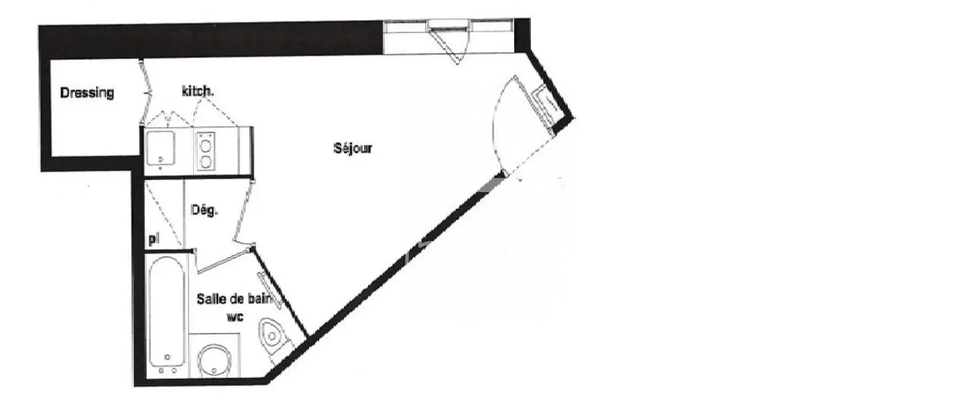 Investissez dans un appartement T1 meublé de 22,04 m² à Nantes