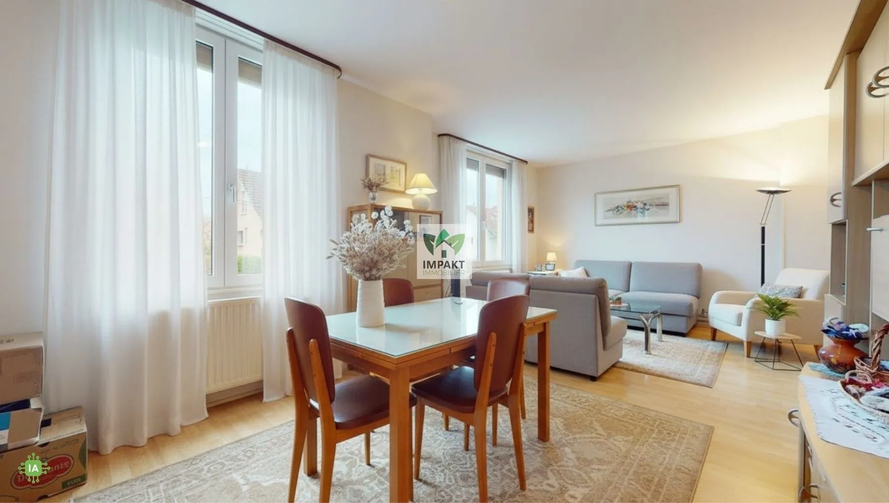 Maison T4 à Belfort dans le quartier Pépinière, lumineuse et bien entretenue 