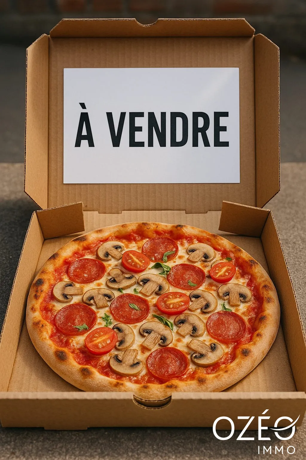 Fonds de commerce Pizza à emporter à vendre à Saint-Lô - Emplacement stratégique
