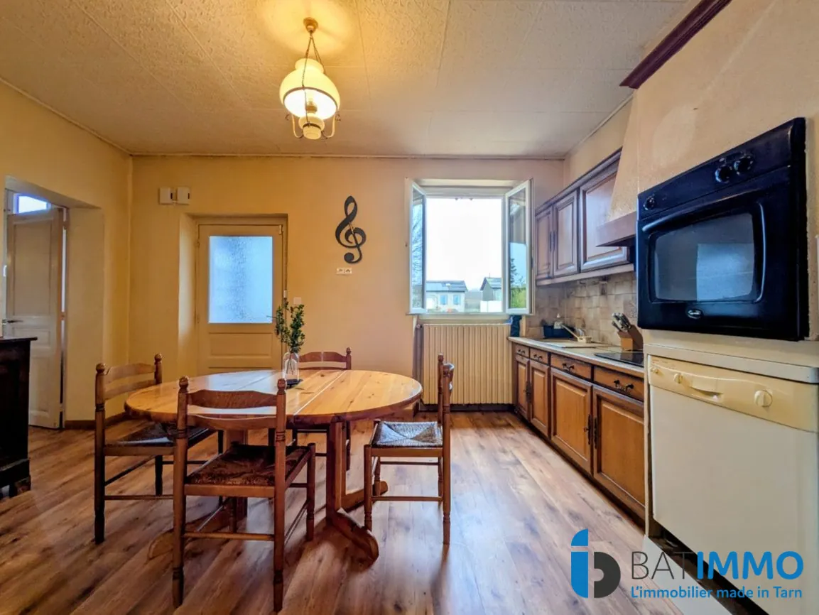 Maison à vendre à Cagnac Les Mines, proche Albi, 90 m² avec terrain et garage 