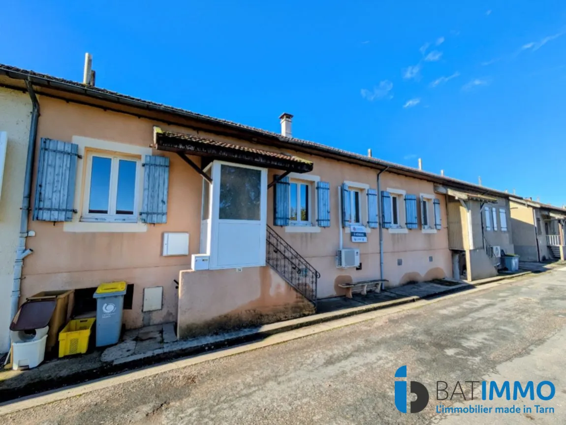 Maison à vendre à Cagnac Les Mines, proche Albi, 90 m² avec terrain et garage 