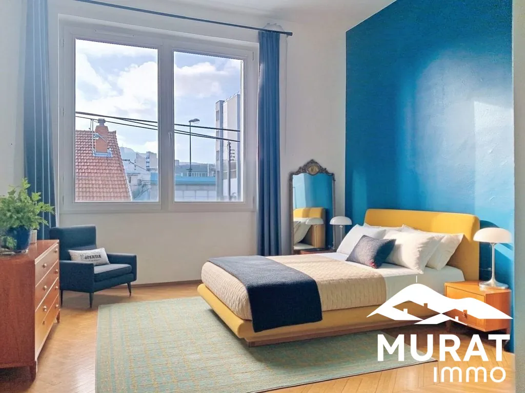 Appartement T4 à vendre à Clermont-Ferrand avec parking et cave 
