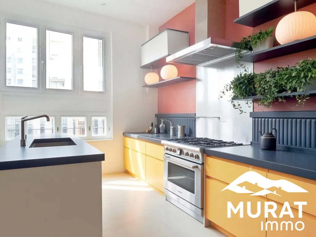 Appartement T4 à vendre à Clermont-Ferrand avec parking et cave 