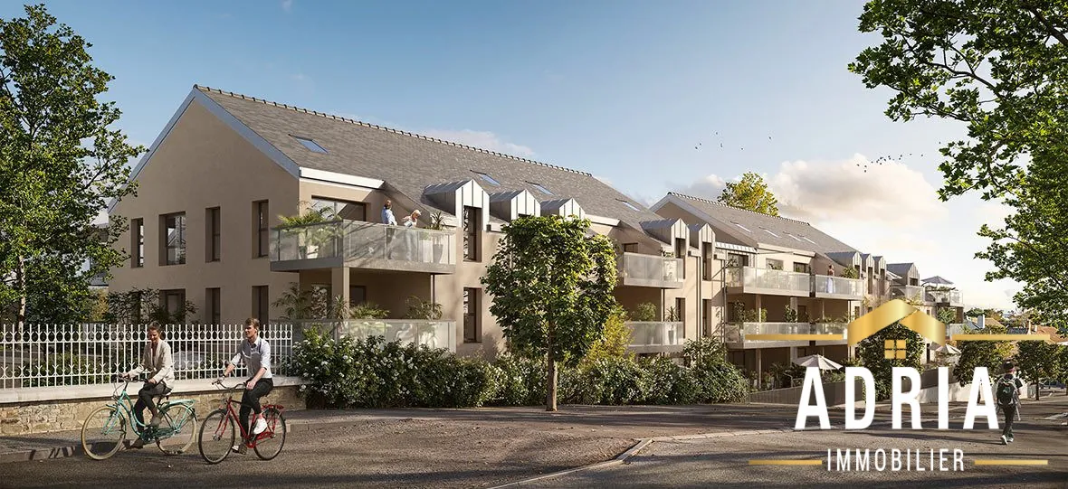 Appartement neuf à vendre à Ouistreham Riva-Bella - Résidence moderne et bien située
