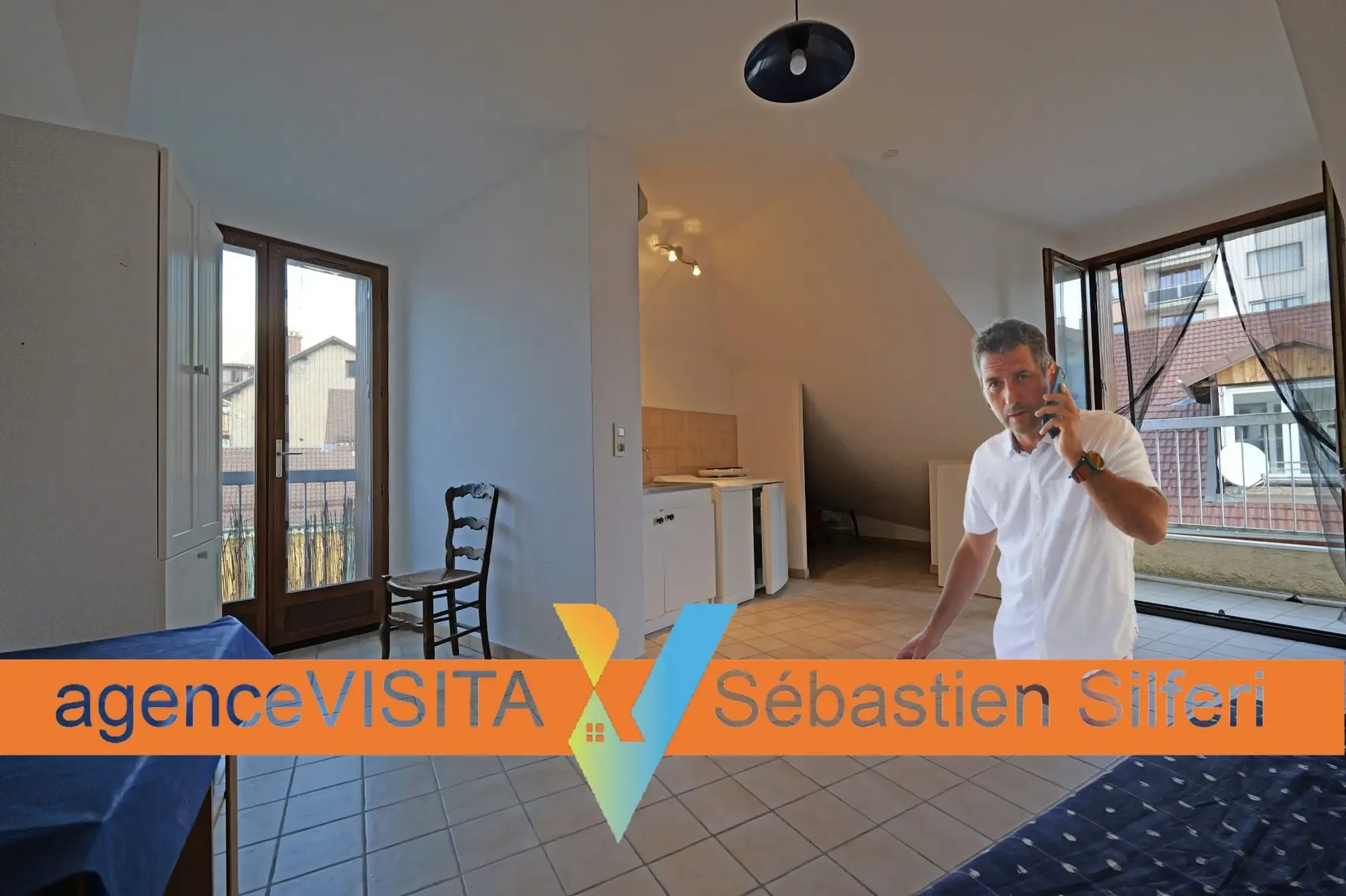 Vente d'un studio lumineux de 21,80 m² en centre-ville de Gap